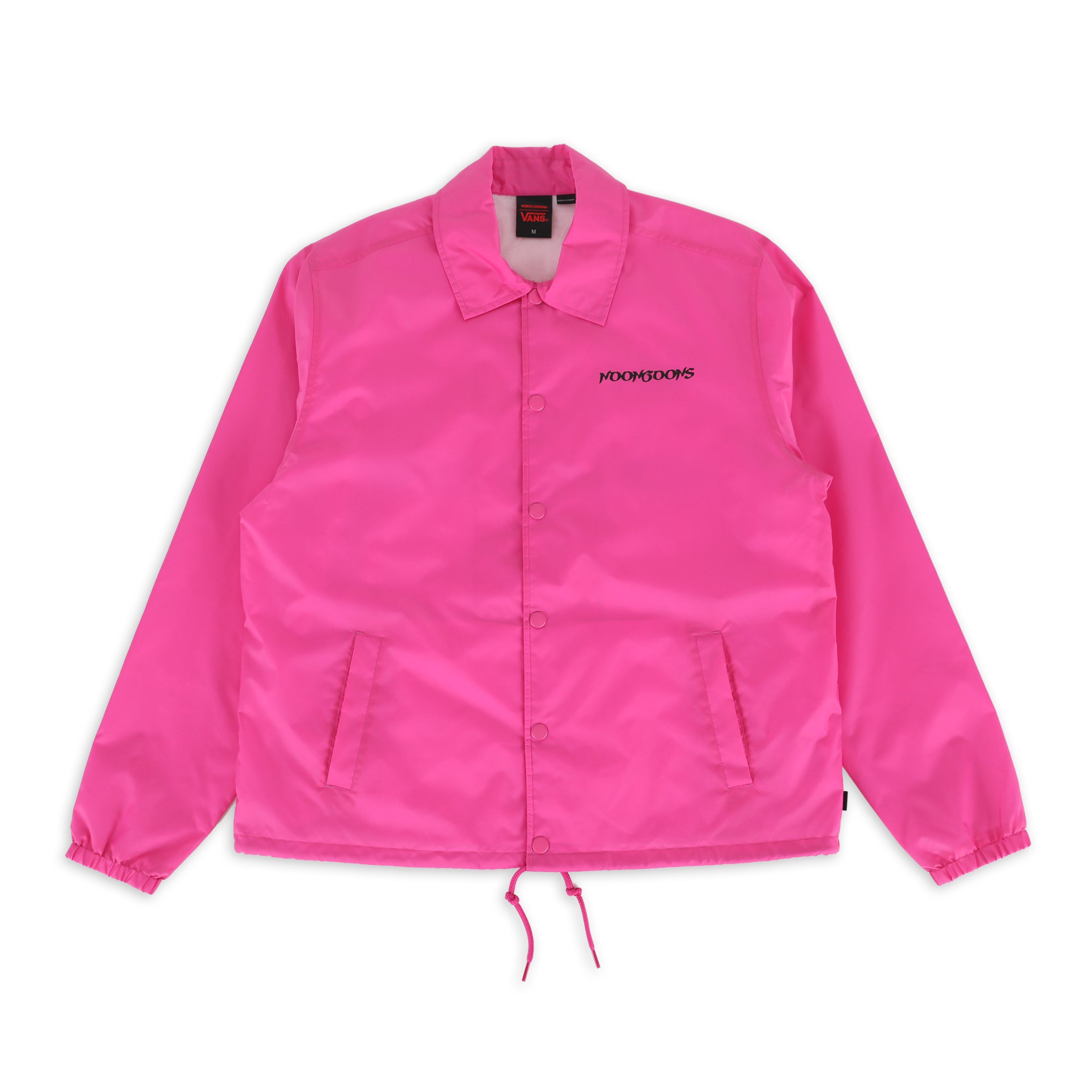 Stacked Coaches Jacket - Pink