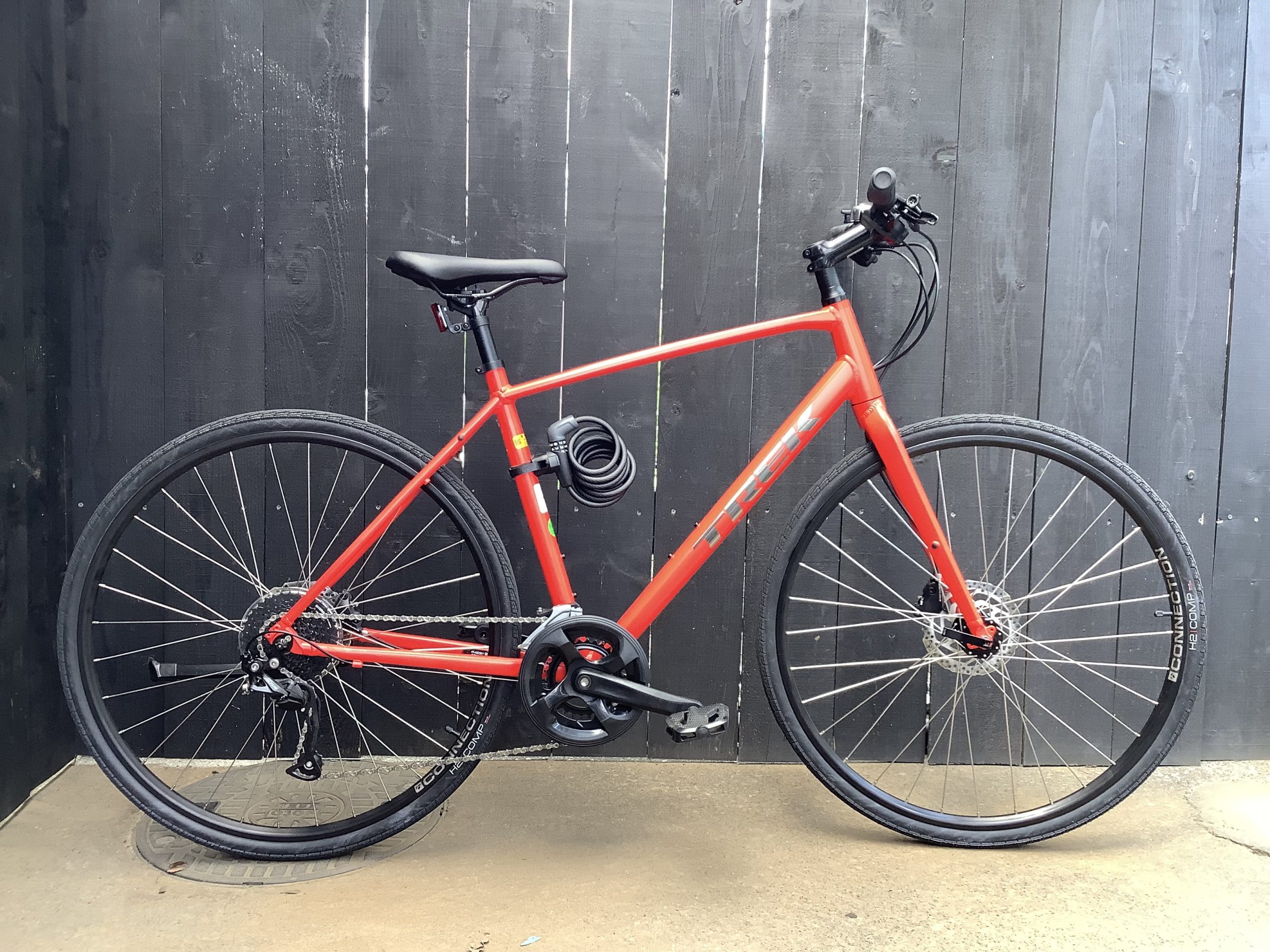 洗車事例】TREK FX2 DISC ViperRED｜電動自転車を取り扱っている埼玉県