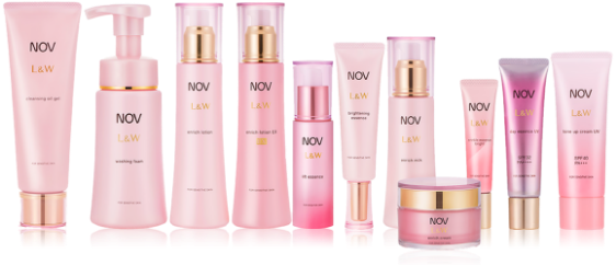 敏感肌用高保湿エイジングケアのノブ L＆W エンリッチクリーム(美白