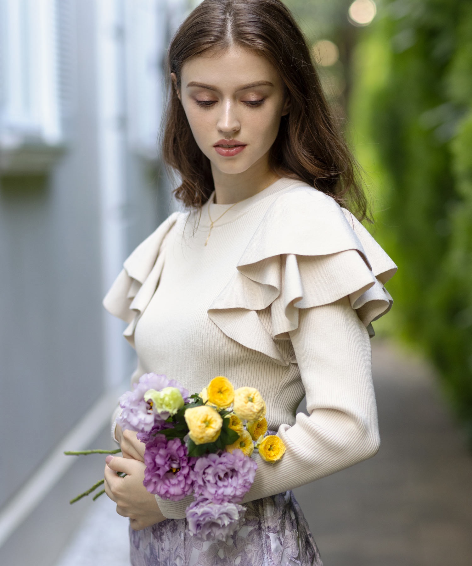 ダブルフリルニット | ニット | NOELA OFFICIAL WEB STORE