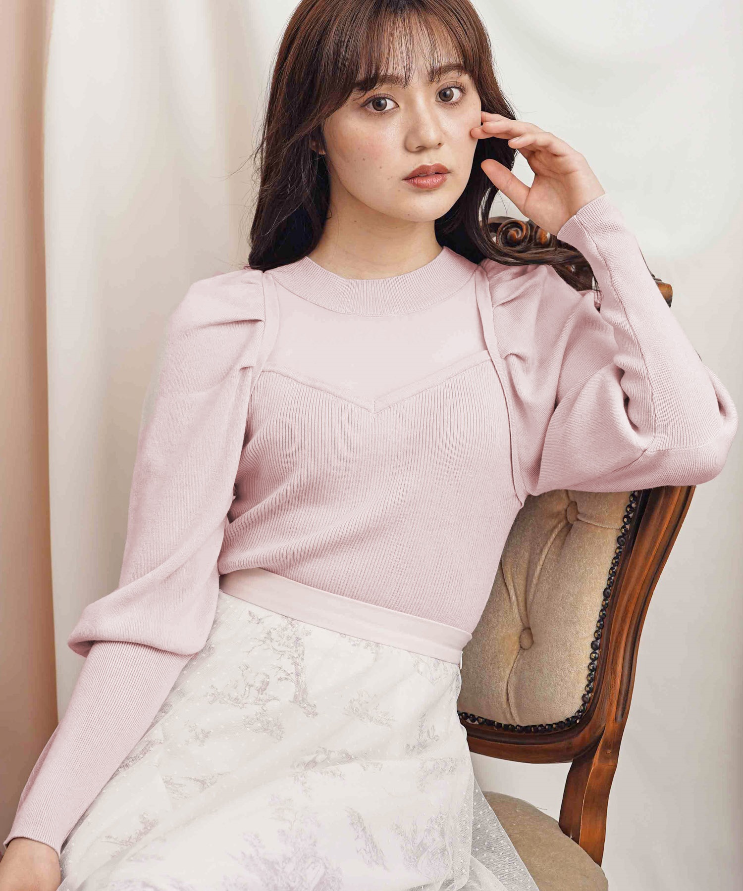 ドッキングビスチェニット | ニット | NOELA OFFICIAL WEB STORE