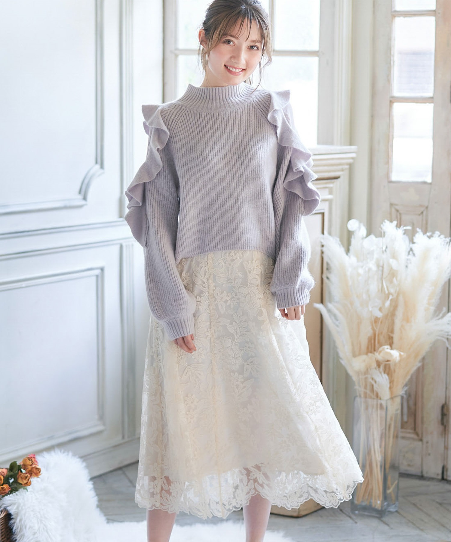 線描きチュールスカート | フレアスカート | NOELA OFFICIAL WEB STORE