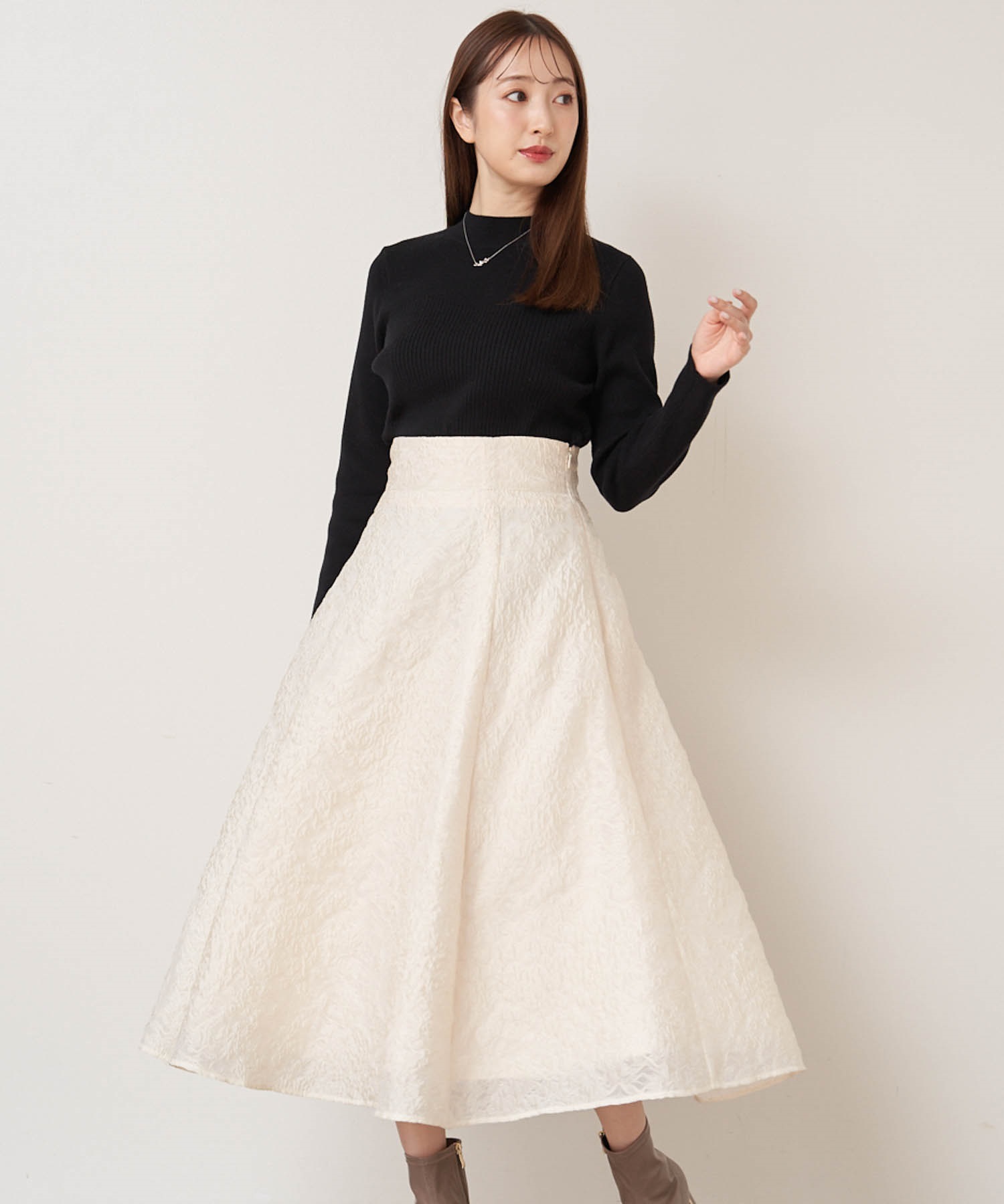 シアージャガードスカート | フレアスカート | NOELA OFFICIAL WEB STORE