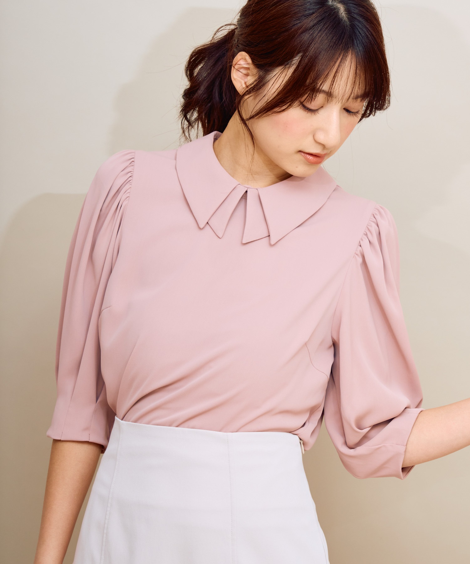 ダブル衿ブラウス | シャツ・ブラウス | NOELA OFFICIAL WEB STORE