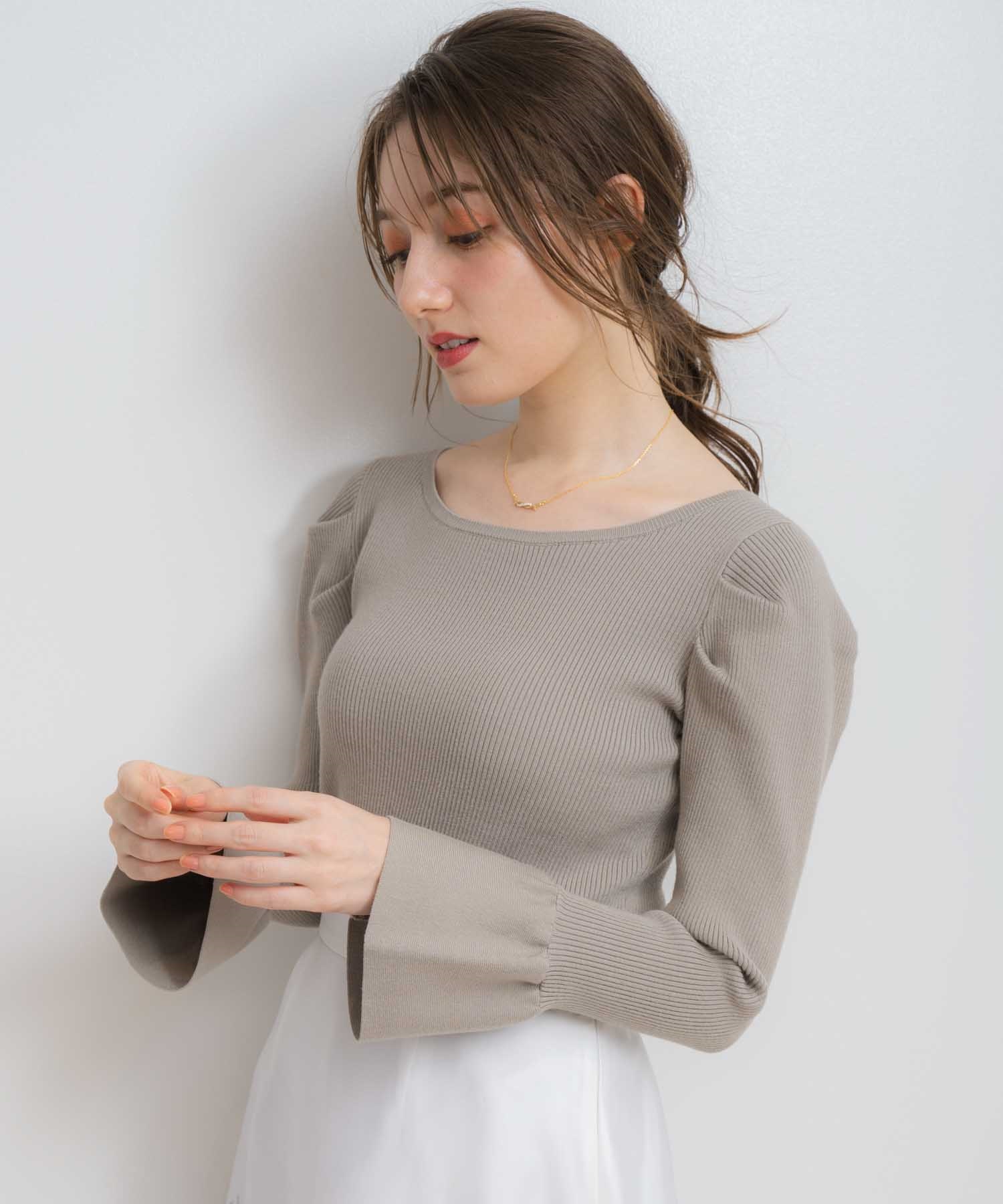 フレアスリーブニット | ニット | NOELA OFFICIAL WEB STORE