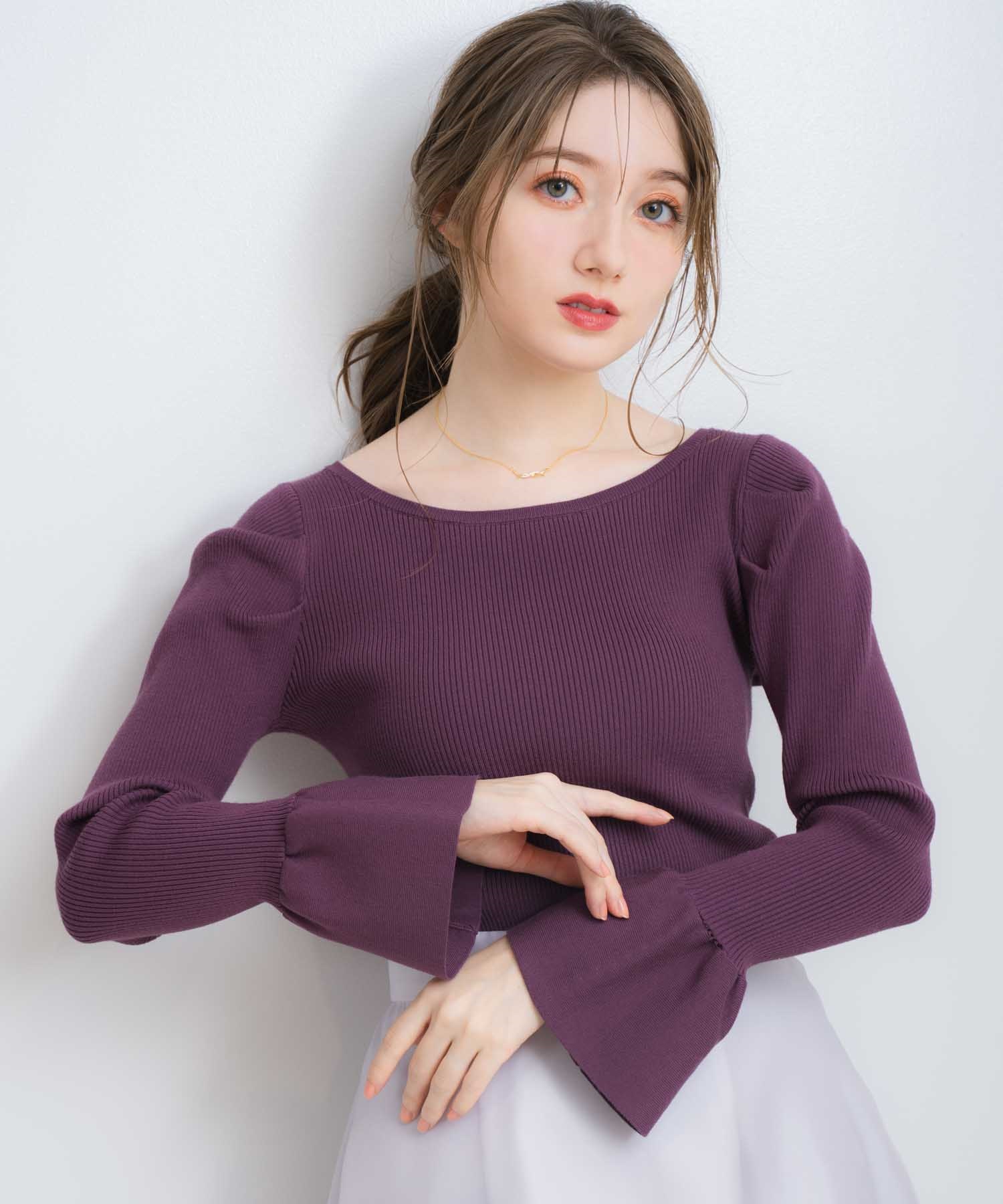 フレアスリーブニット | ニット | NOELA OFFICIAL WEB STORE