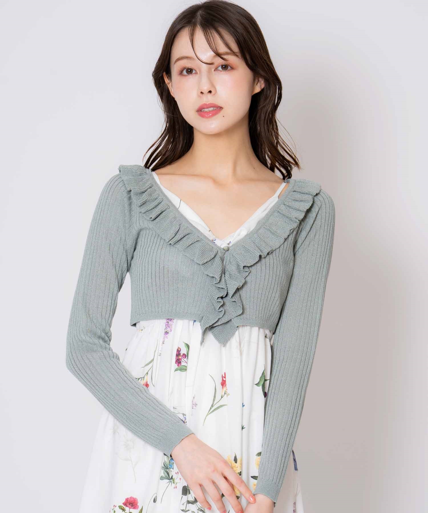 シアーフリルカーディガン | カーディガン | NOELA OFFICIAL WEB STORE