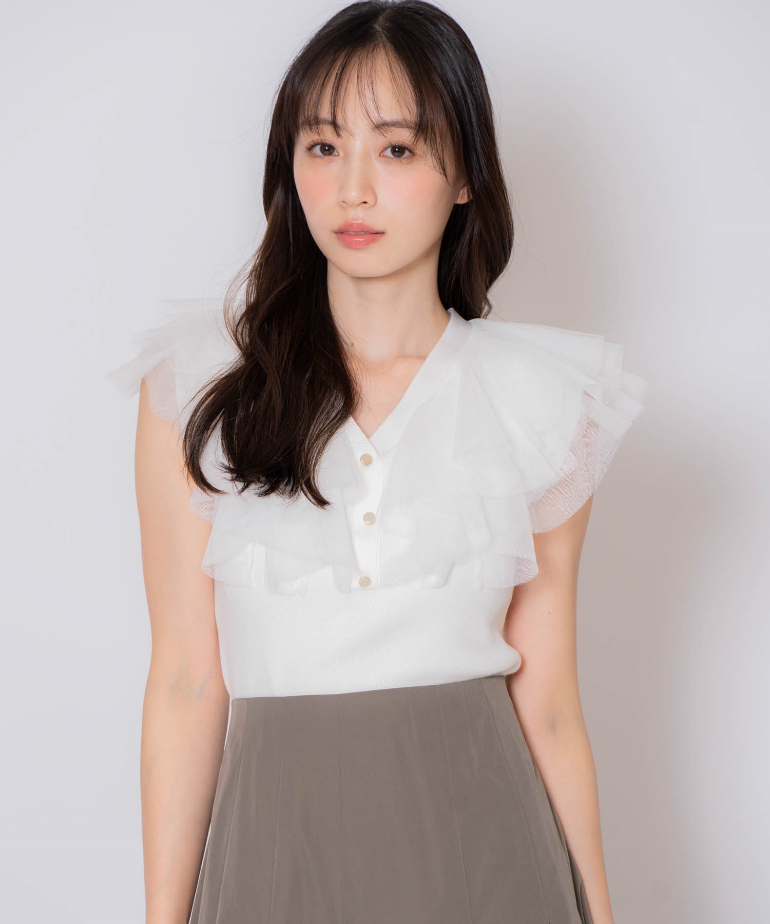 チュールフリルニット | ニット | NOELA OFFICIAL WEB STORE