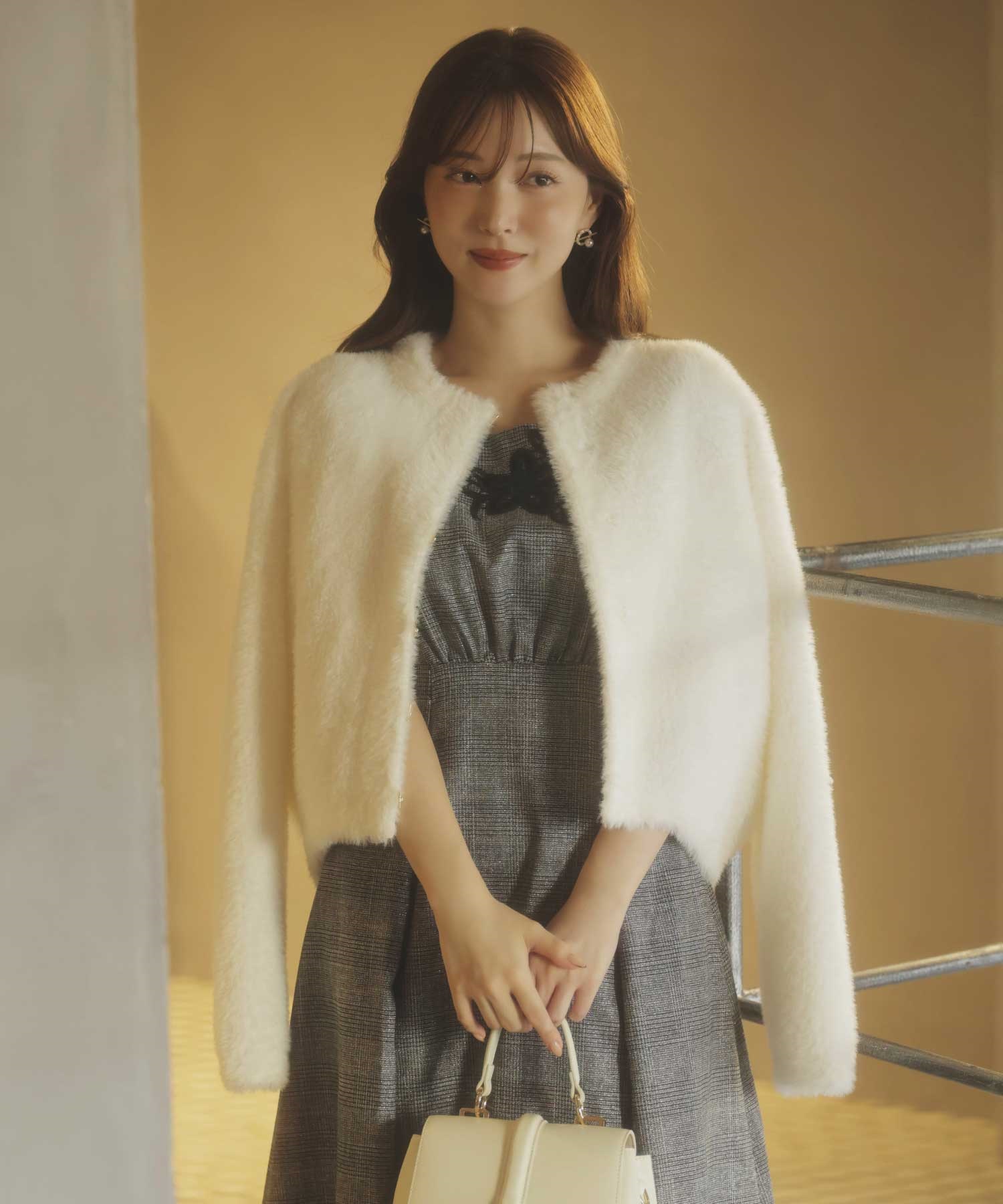 シャギーニットジャケット | ジャケット | NOELA OFFICIAL WEB STORE