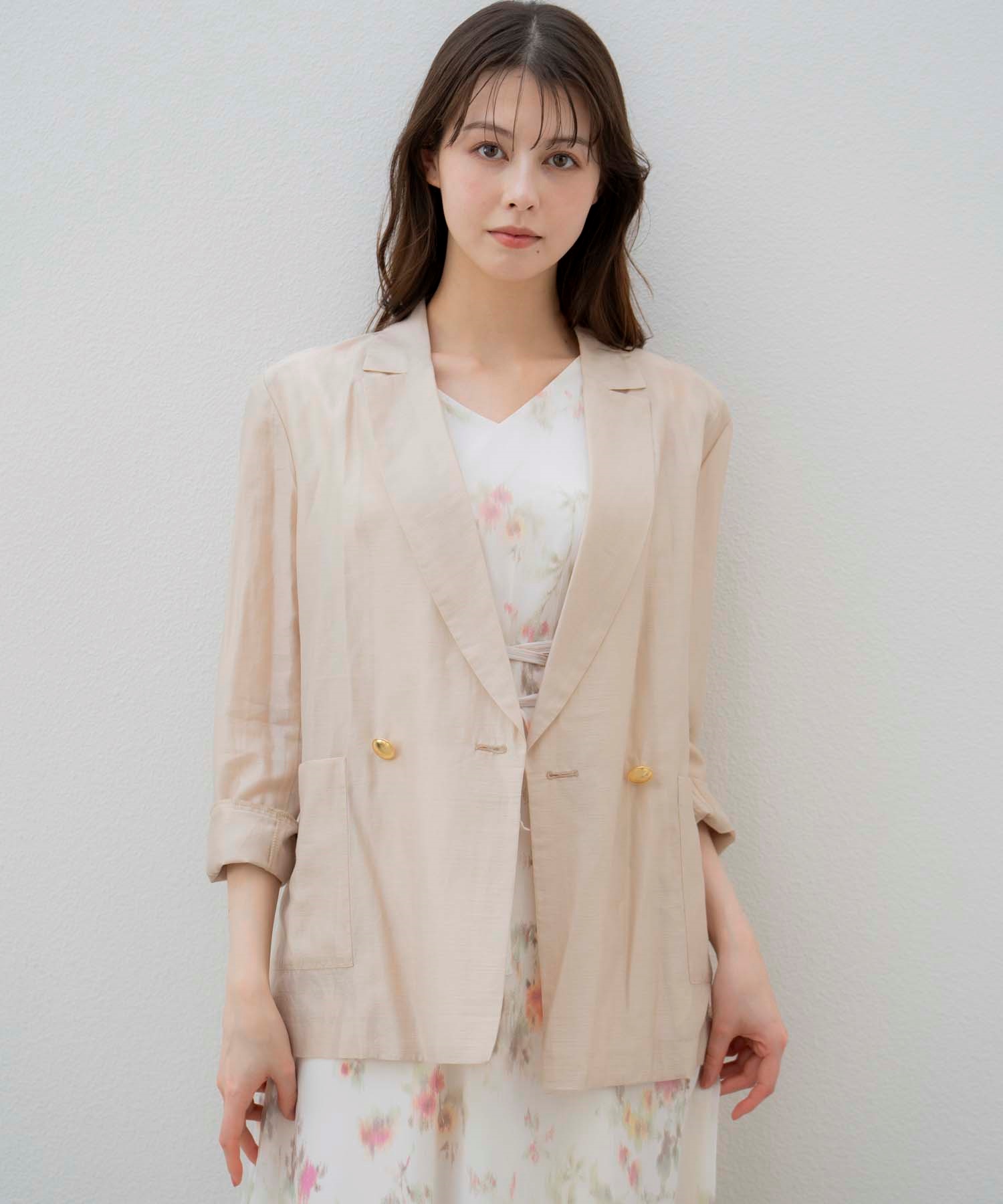 シアーリネンライクジャケット | ジャケット | NOELA OFFICIAL WEB STORE