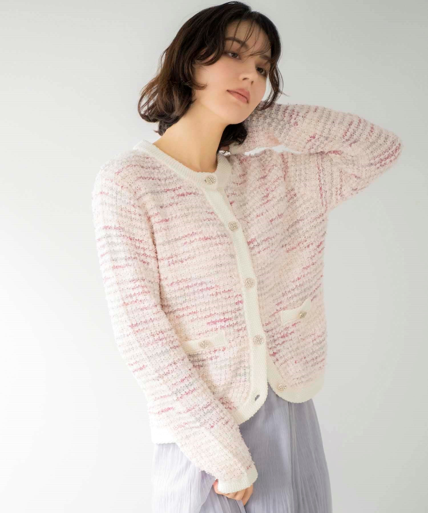 ツイードニットカーディガン | カーディガン | NOELA OFFICIAL WEB STORE