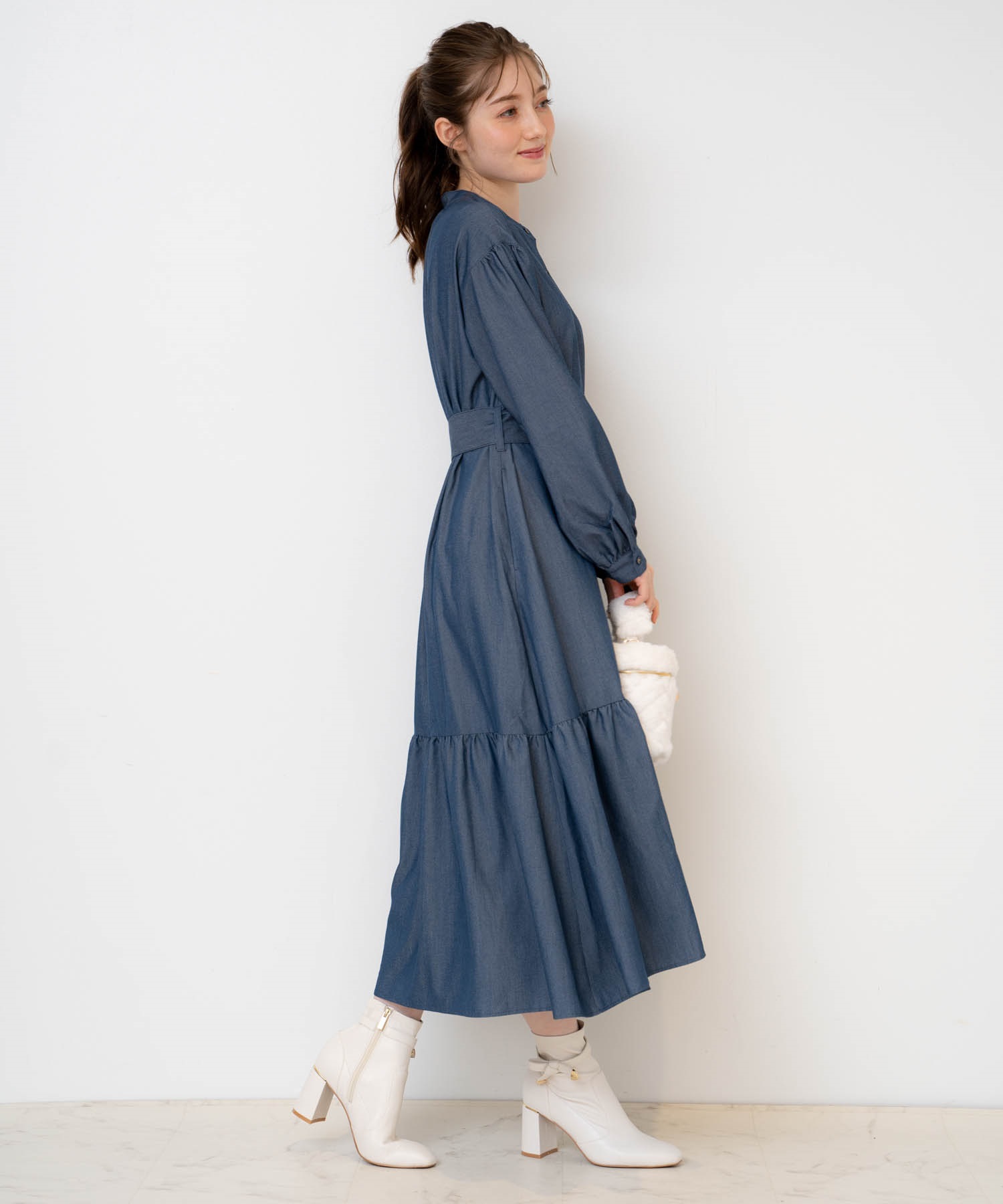 カラーティアードワンピース | ロングワンピース | NOELA OFFICIAL WEB