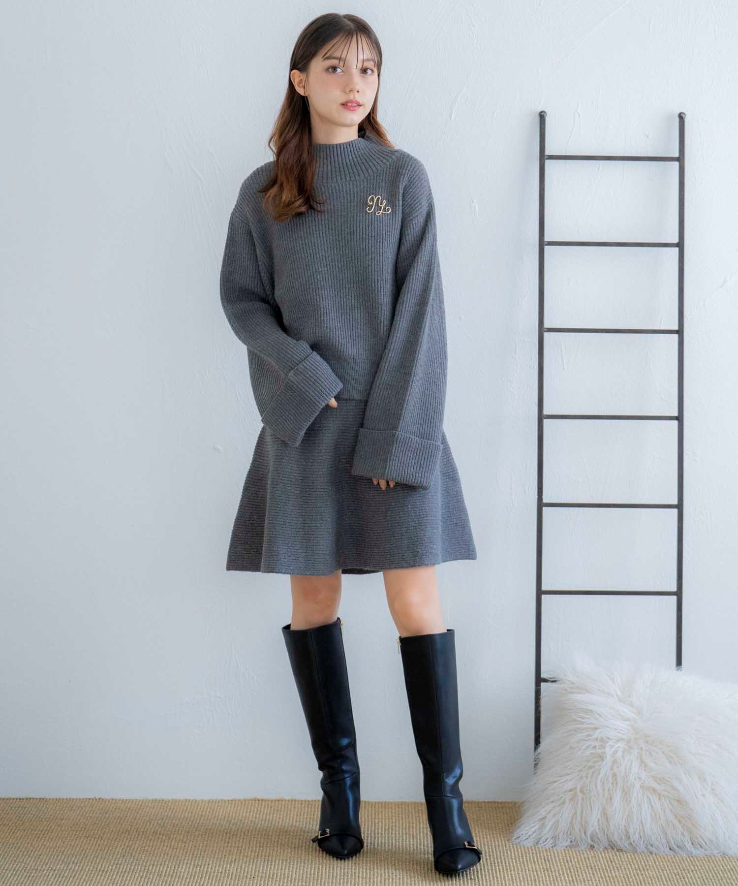 WEB限定】ブローチ付きニットセットアップ | セットアップ | NOELA