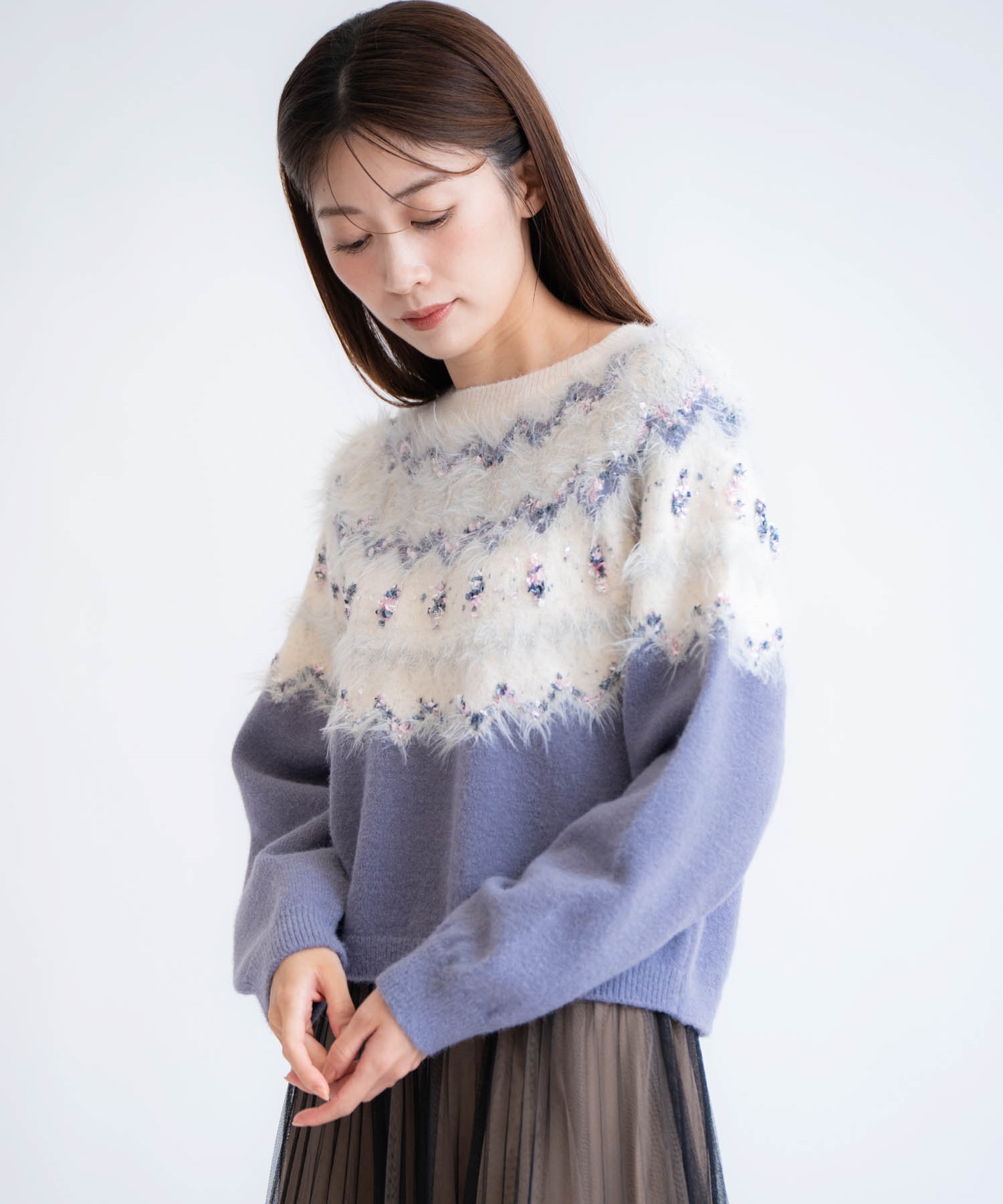 ノルディック柄ニット | ニット | NOELA OFFICIAL WEB STORE