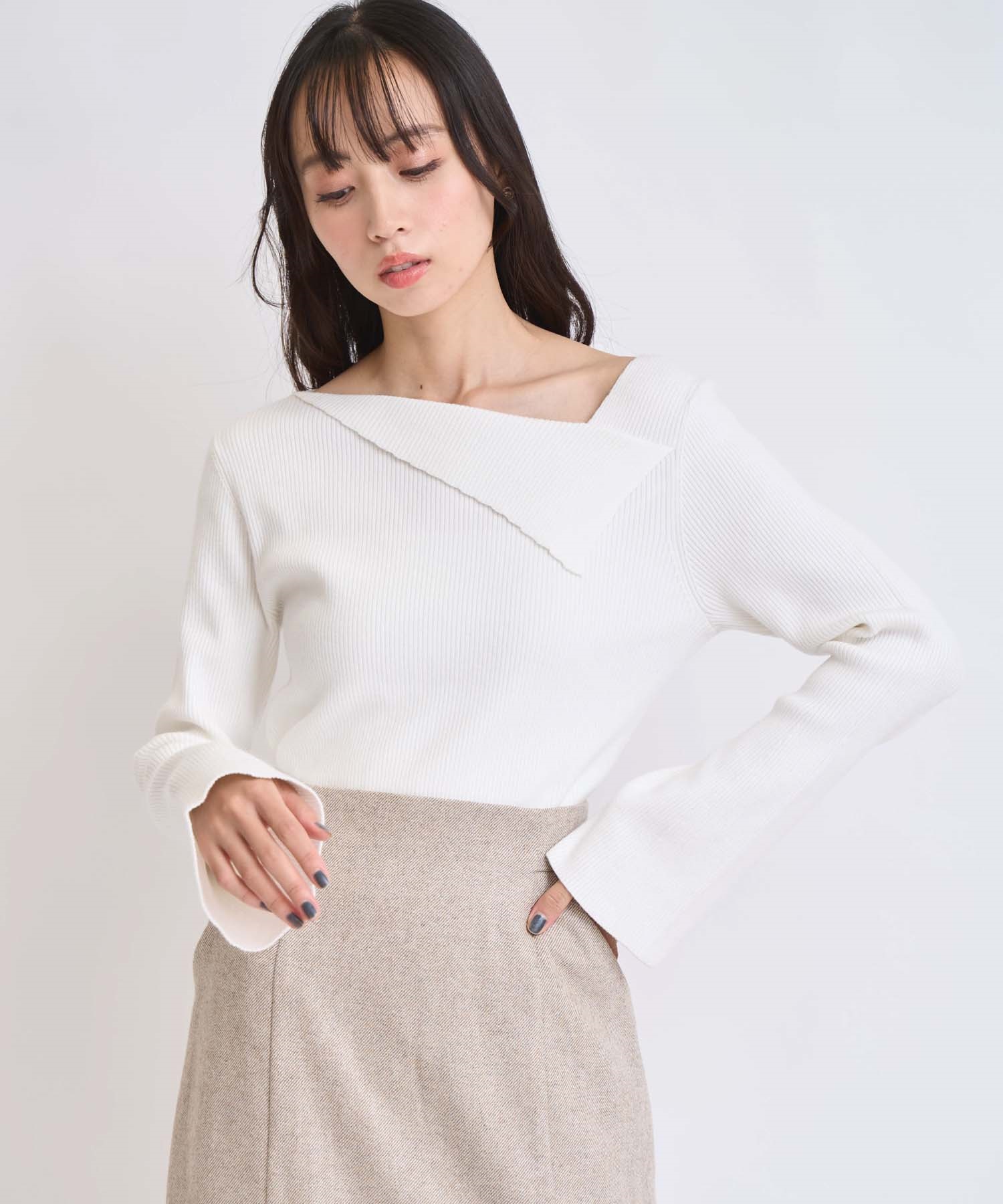 ベルスリーブリブニット | ニット | NOELA OFFICIAL WEB STORE