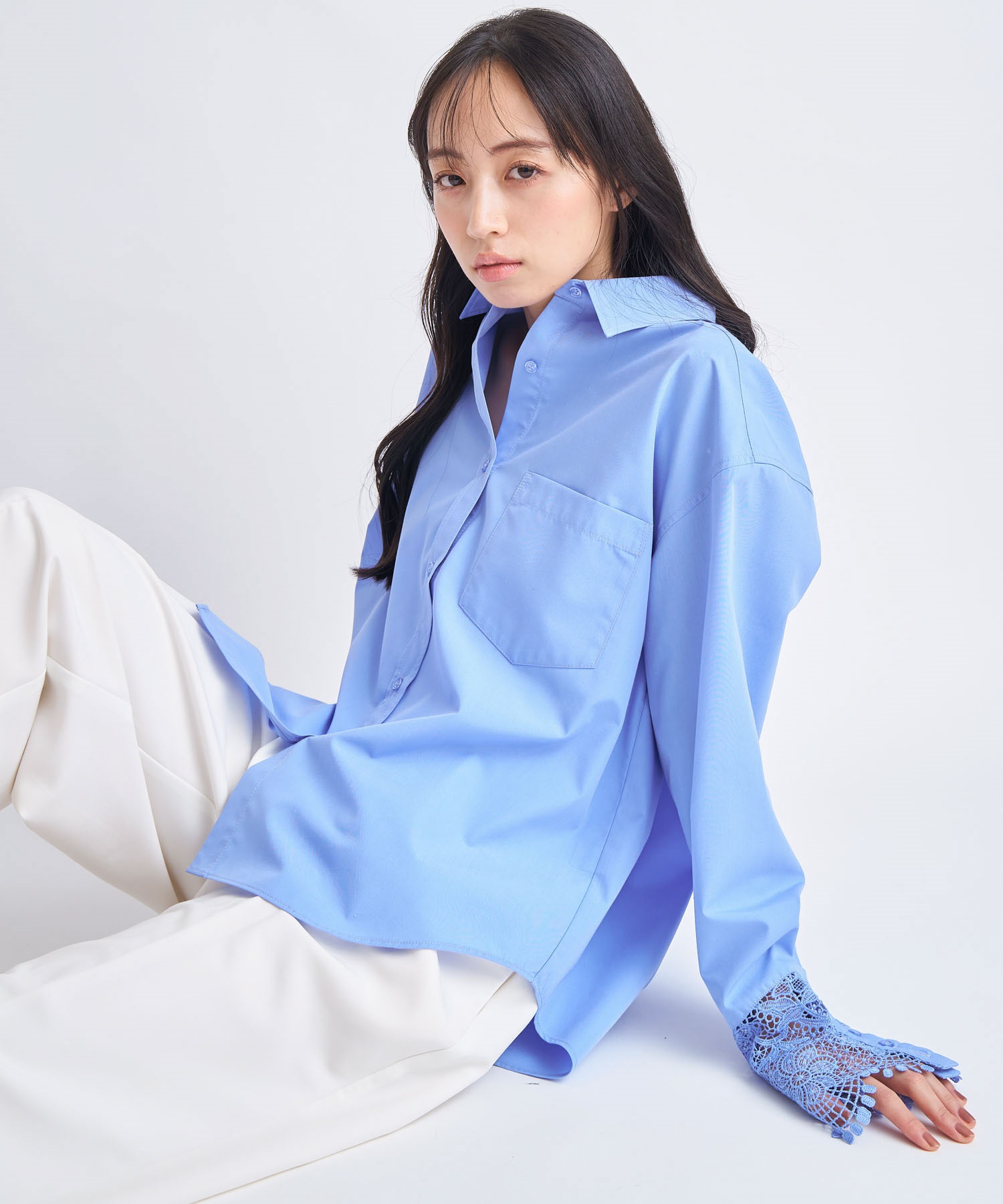 Native village オーバーシャツ ブルー 2026年最新】Native Village