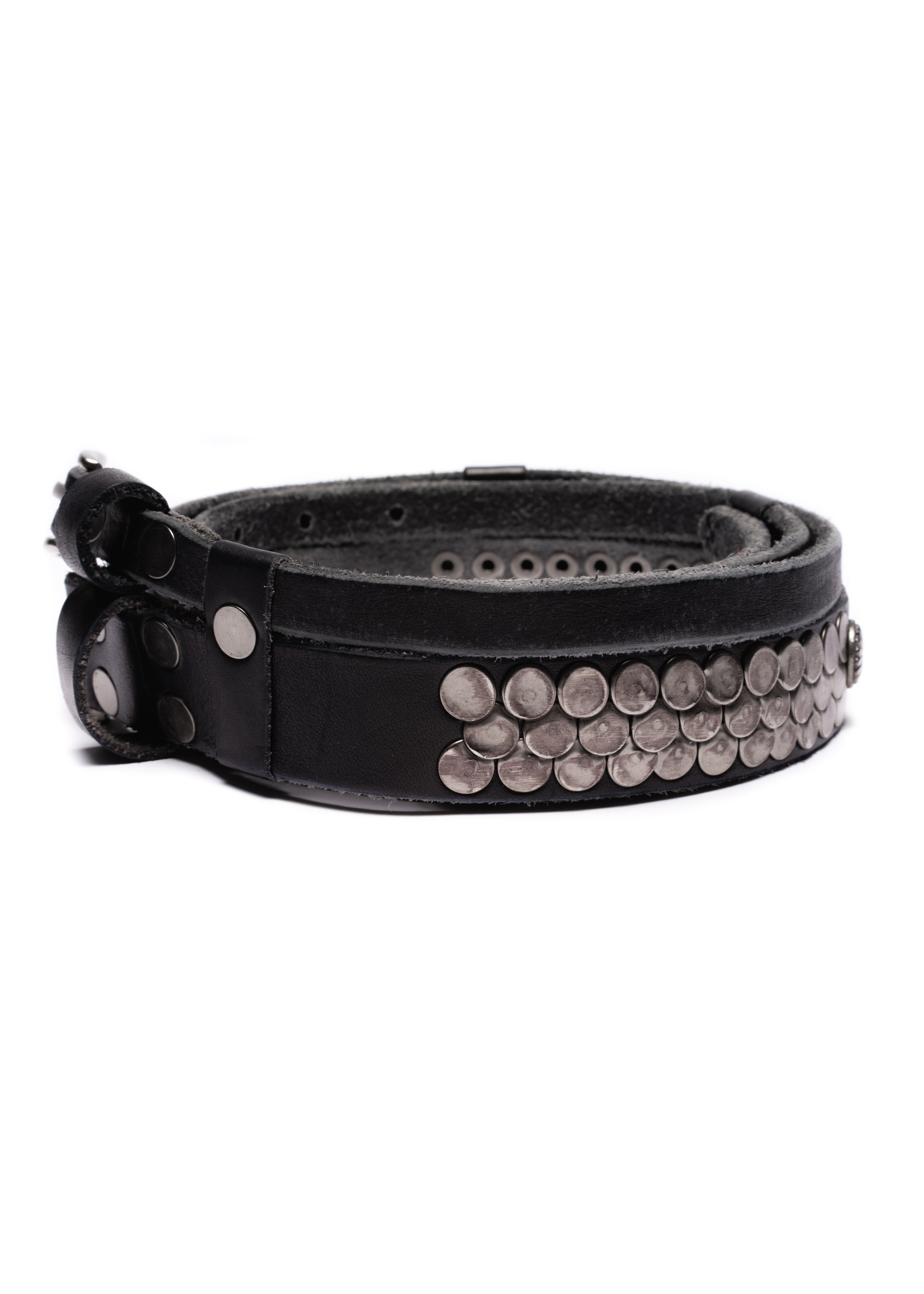 NFS DOUBLE-LAYERED BELT BLACK – NO/FAITH STUDIOS