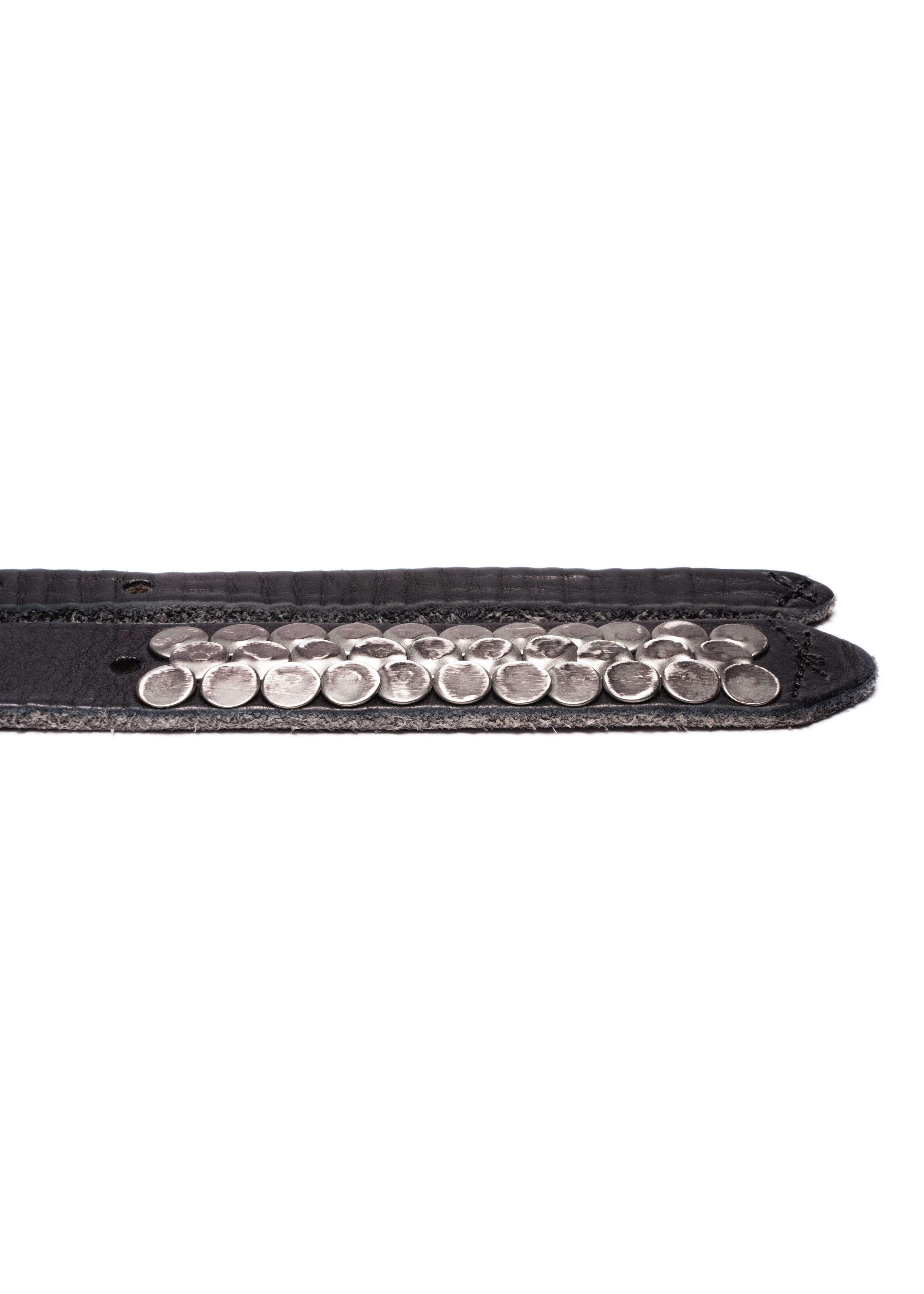 NFS DOUBLE-LAYERED BELT BLACK – NO/FAITH STUDIOS