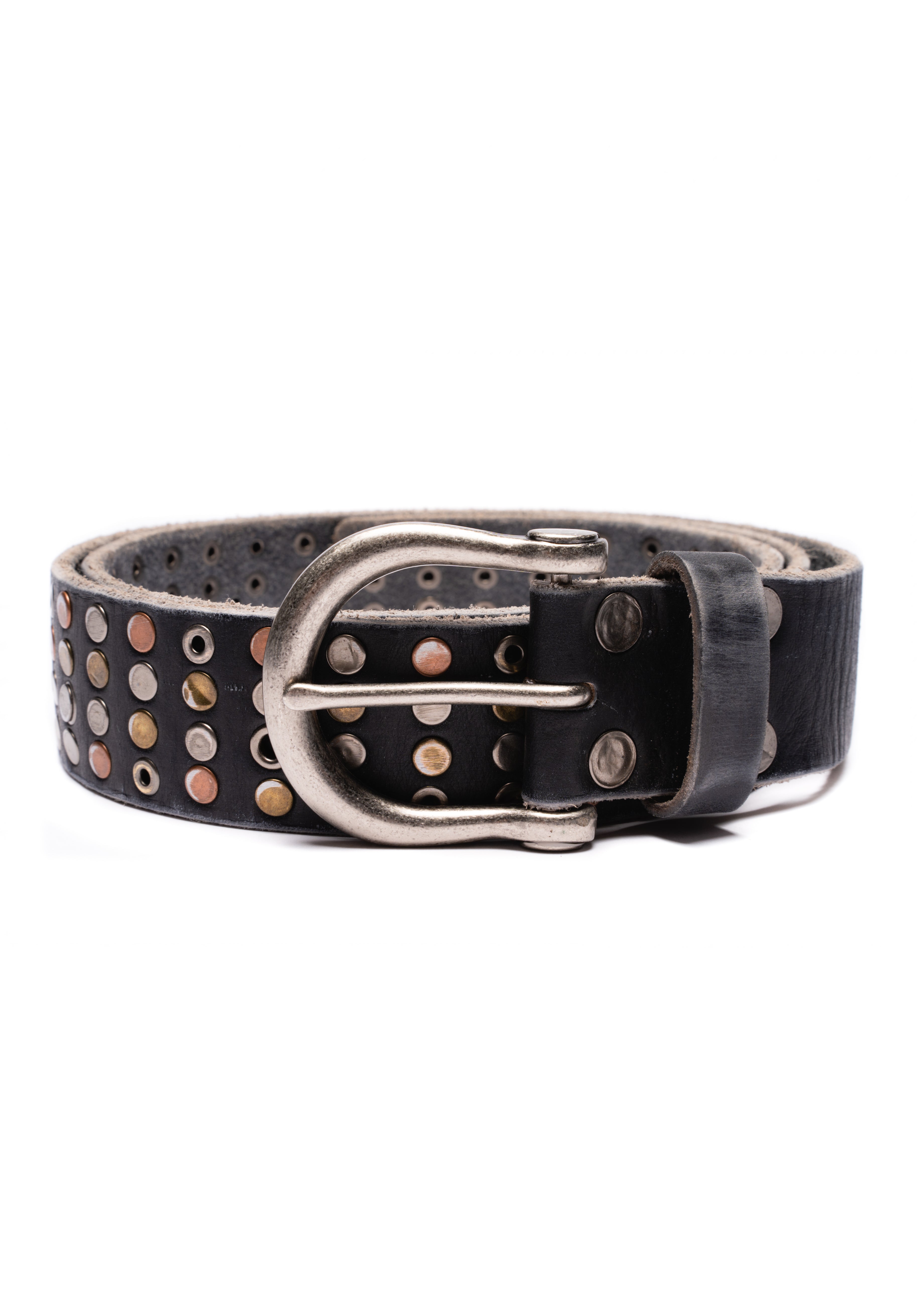 STUDS LEATHER BELT – NO/FAITH STUDIOS
