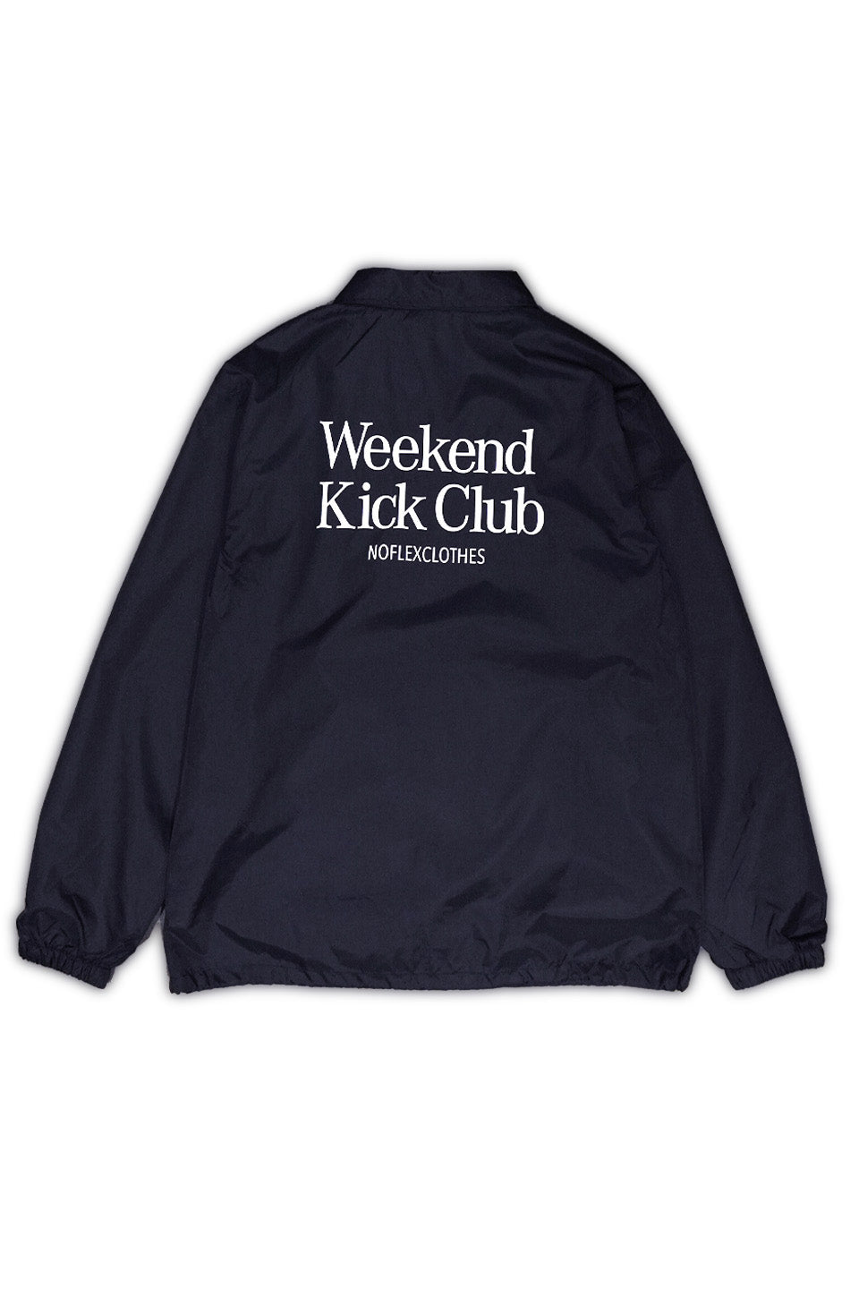 WKC NYLON COACH JACKET NAVY – NOFLEXCLOTHES