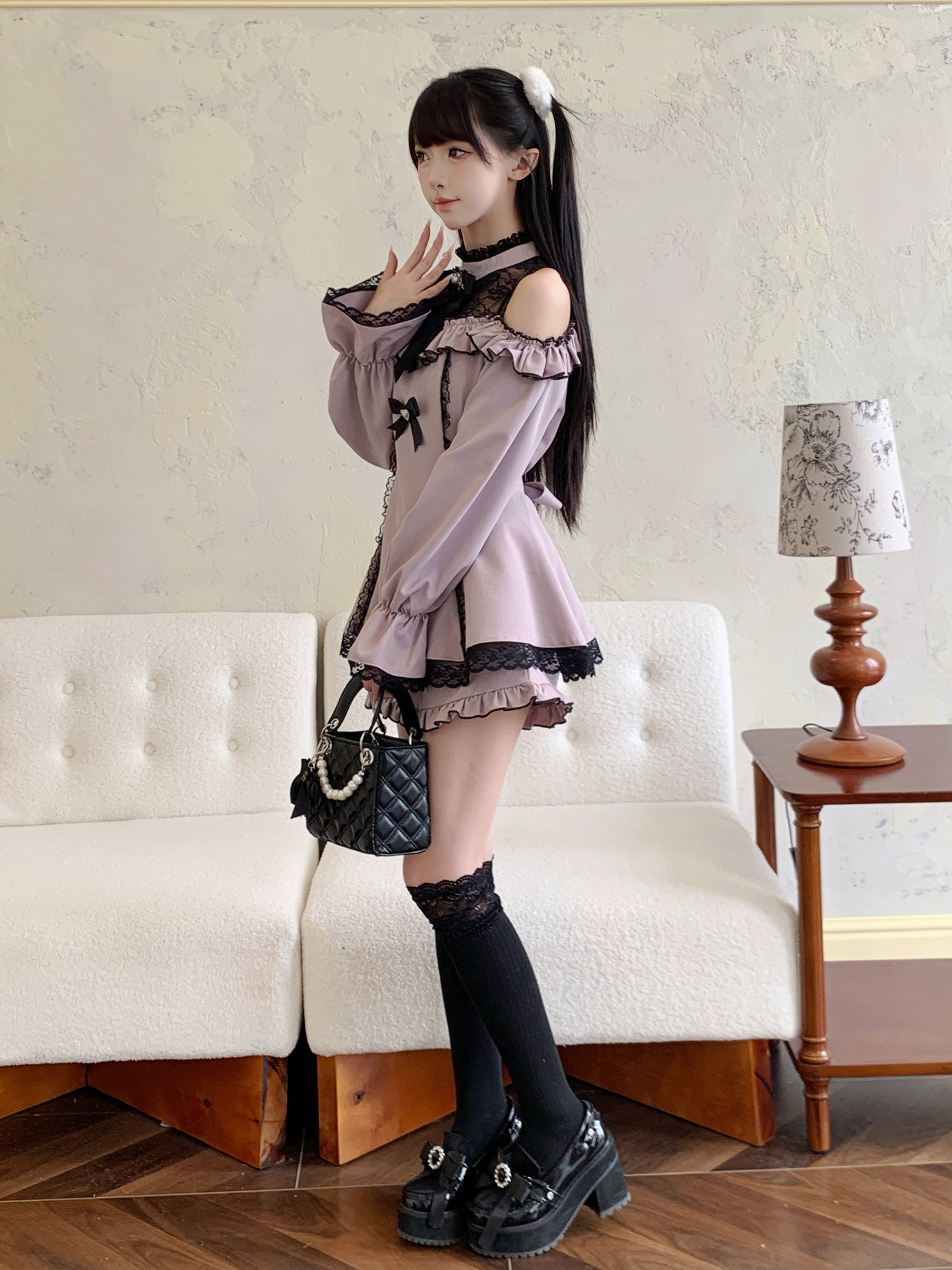 サブカル地雷：ミニワンピ ビジューブローチセットアップ・ – NoGenki