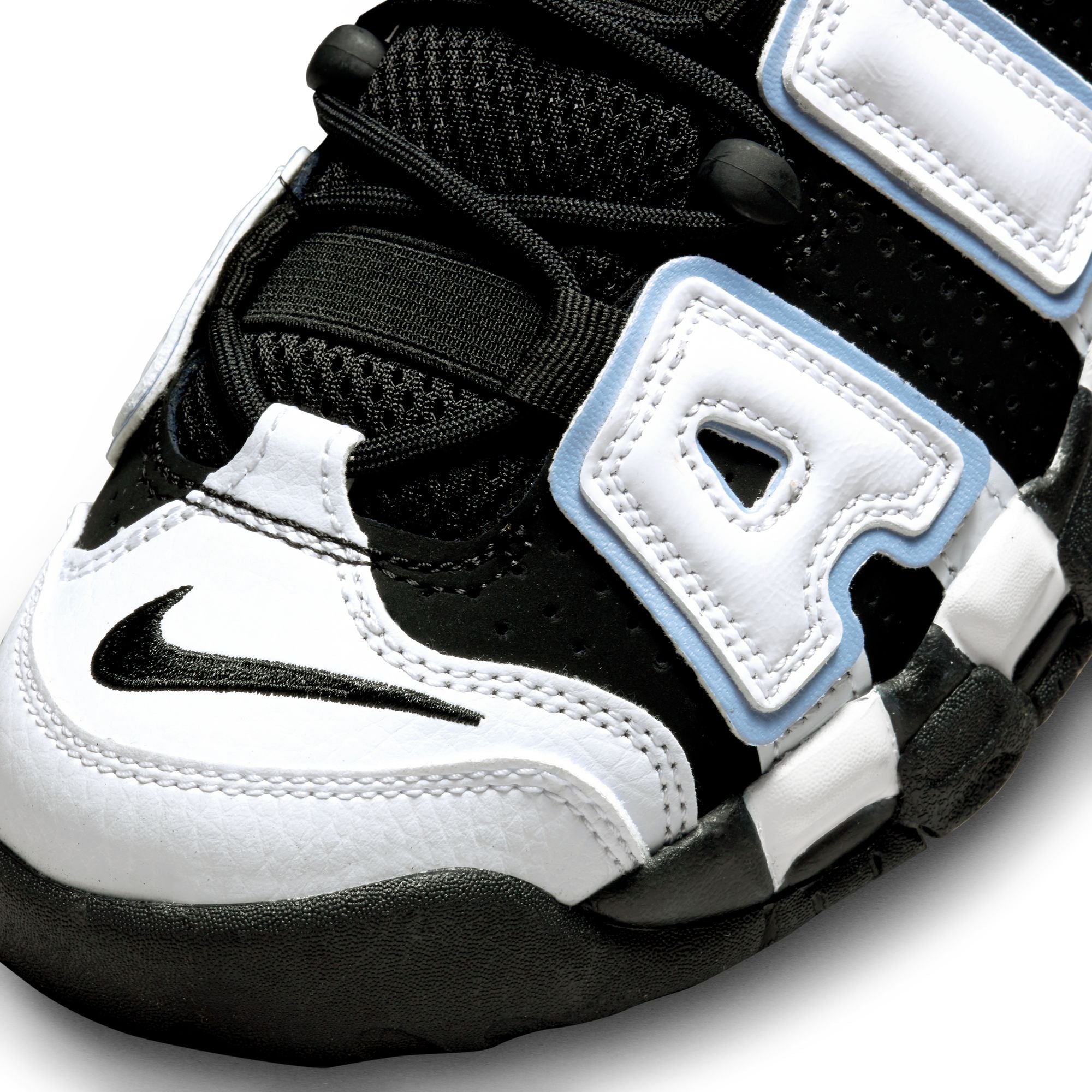 Nike - Boy - GS Air More Uptempo - Black/White/Cobalt Bliss – Nohble