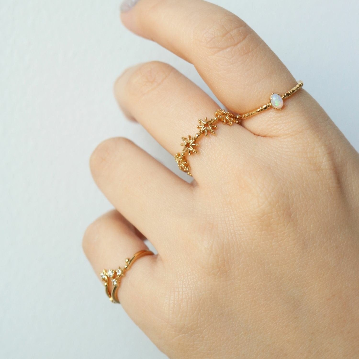 ゴールドオパールリング｜リング｜ノジェス 公式オンラインストア