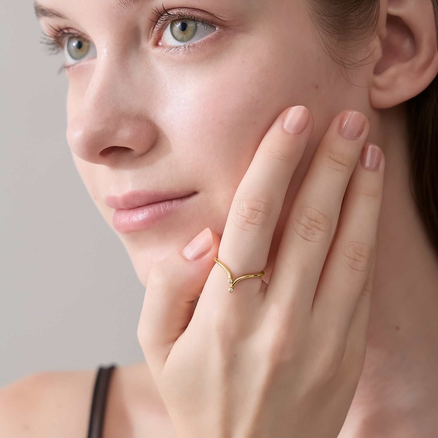 ゴールドジルコニアリング｜リング｜ノジェス 公式オンラインストア