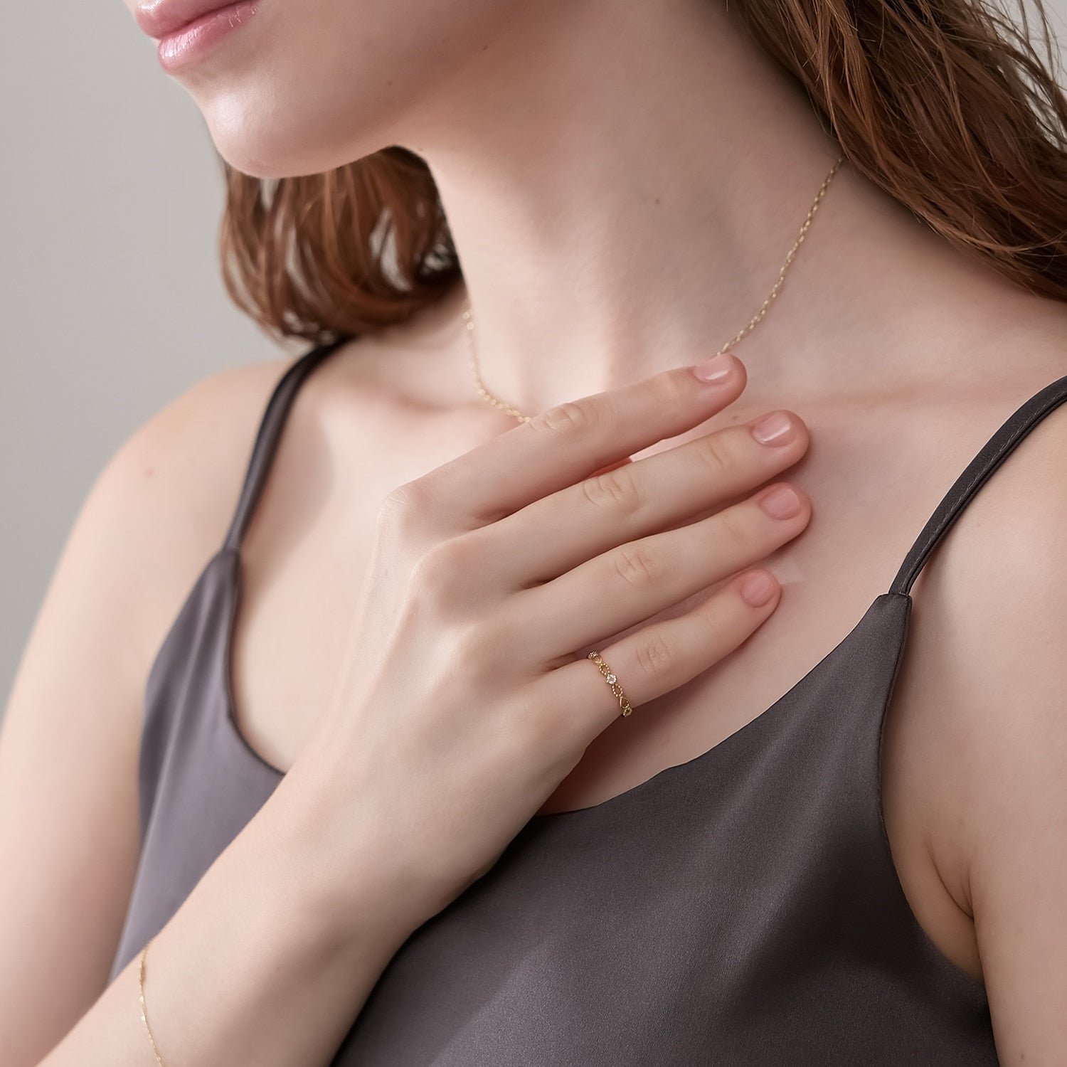 K10ラブラドライトピンキーリング｜ピンキーリング｜ノジェス 公式