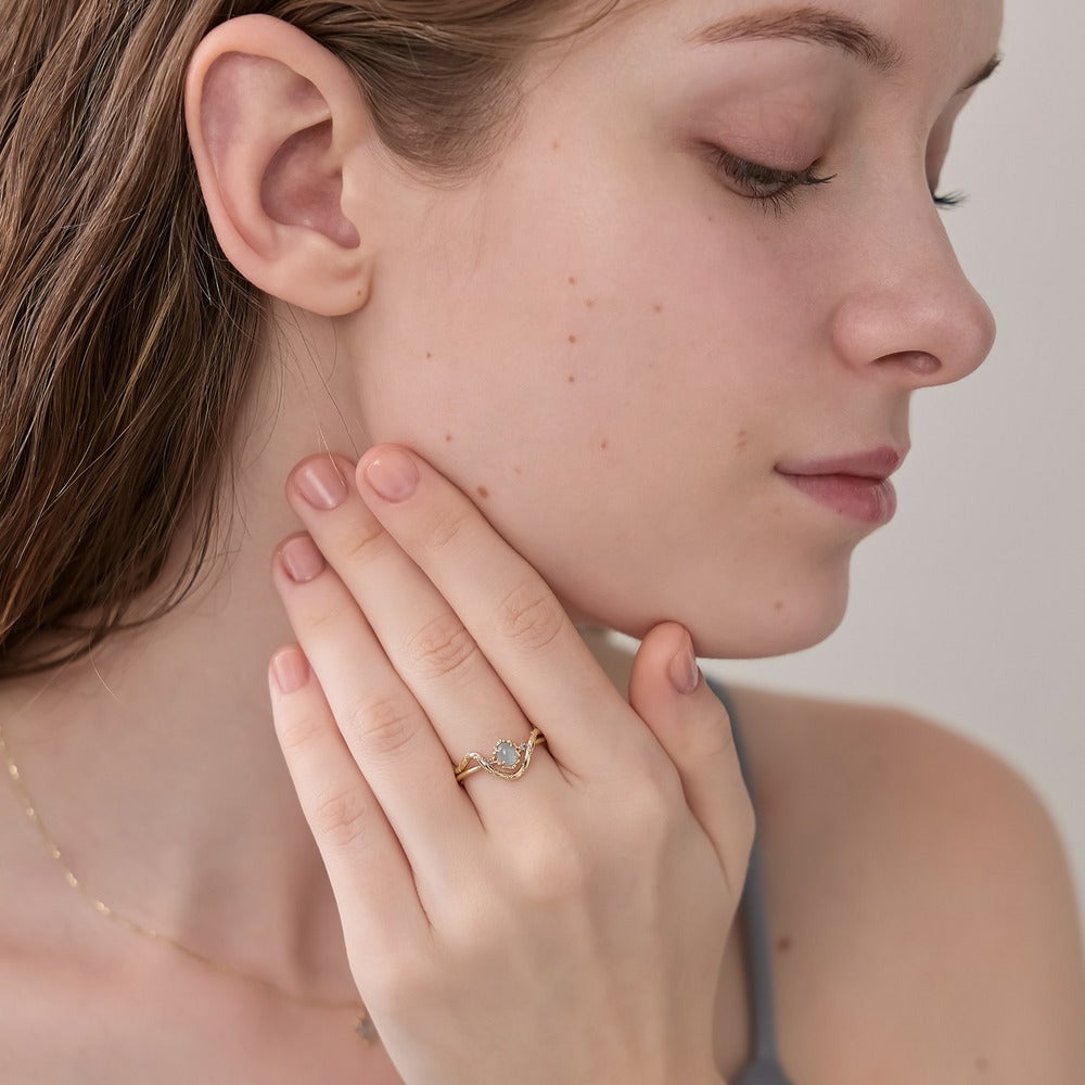 K10アクアマリンリング｜リング｜ノジェス 公式オンラインストア