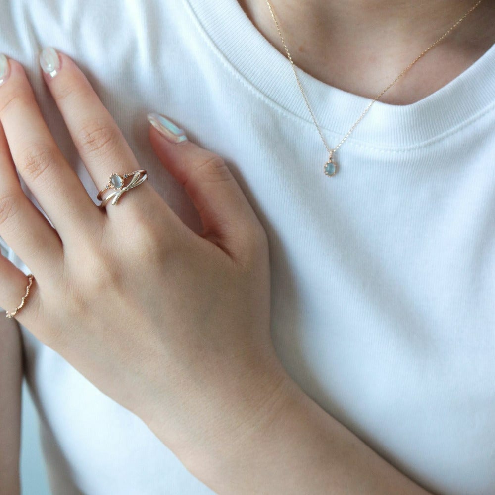 K10アクアマリンリング｜リング｜ノジェス 公式オンラインストア