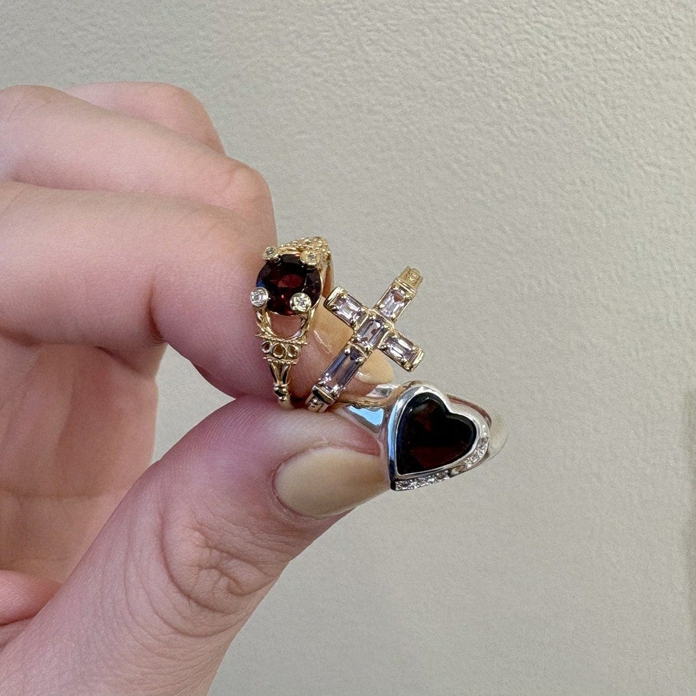 25th Limited】シルバーブラッドストーンピンキーリング｜ピンキー