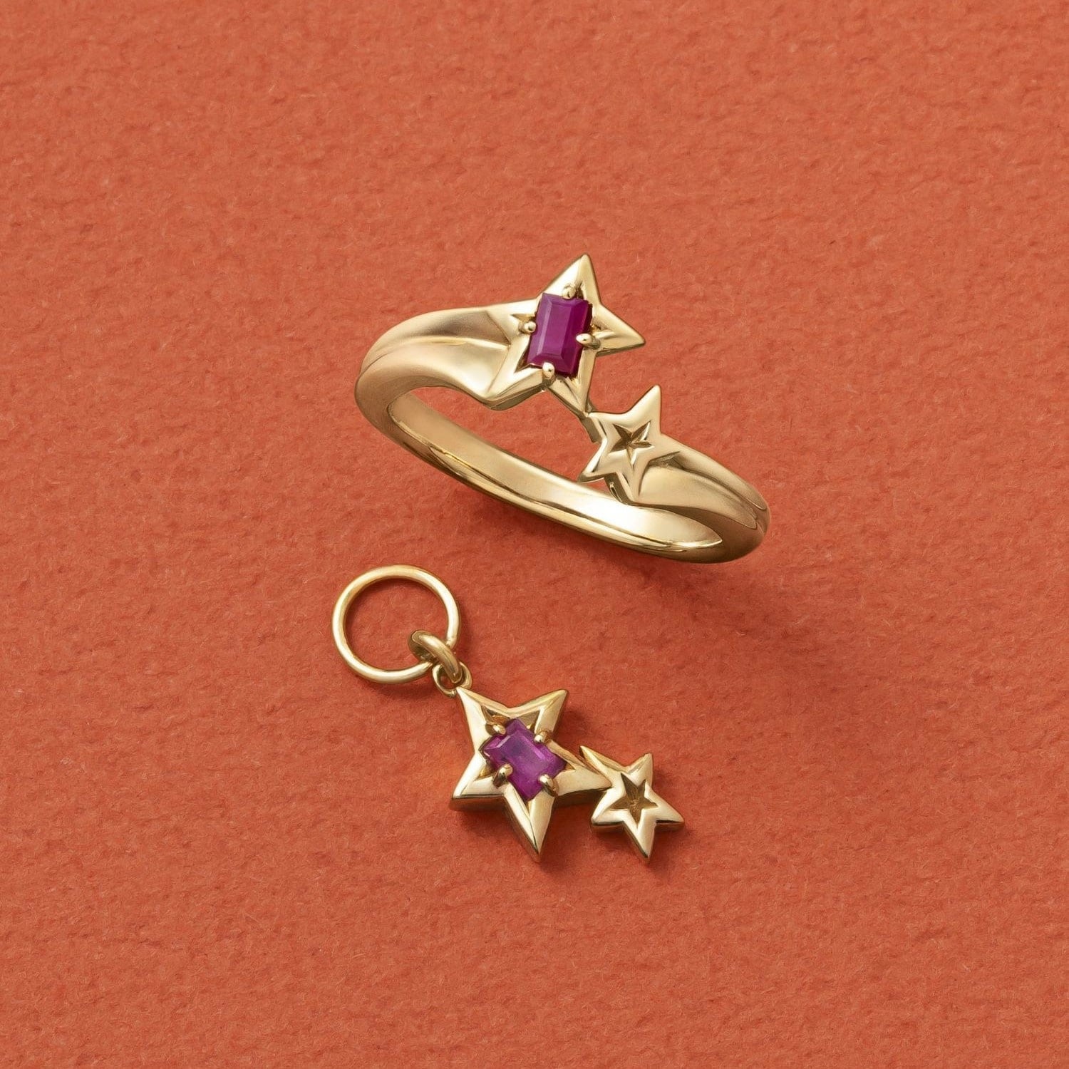 25th Limited】ゴールドルビーピンキーリング｜ピンキーリング