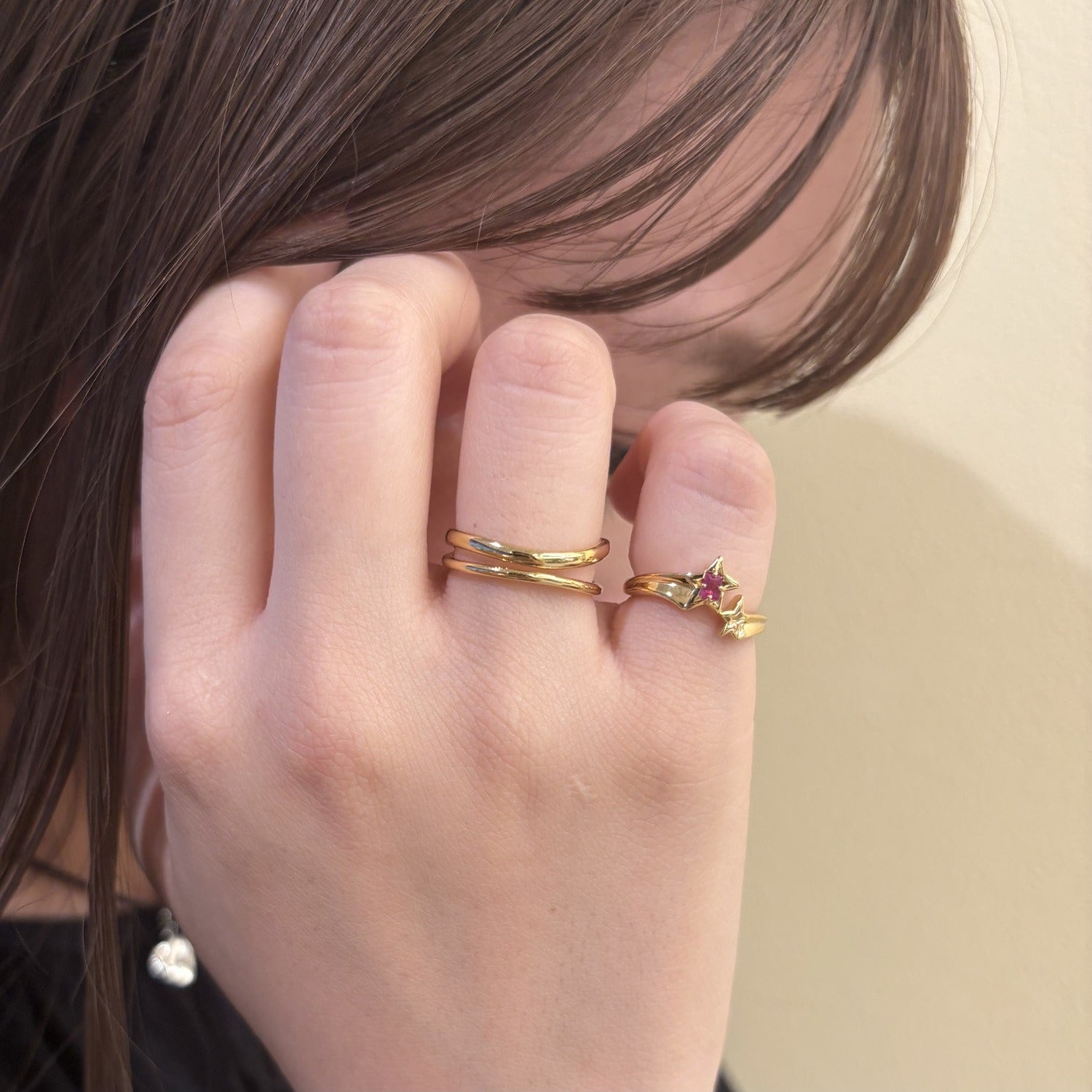 25th Limited】ゴールドルビーピンキーリング｜ピンキーリング