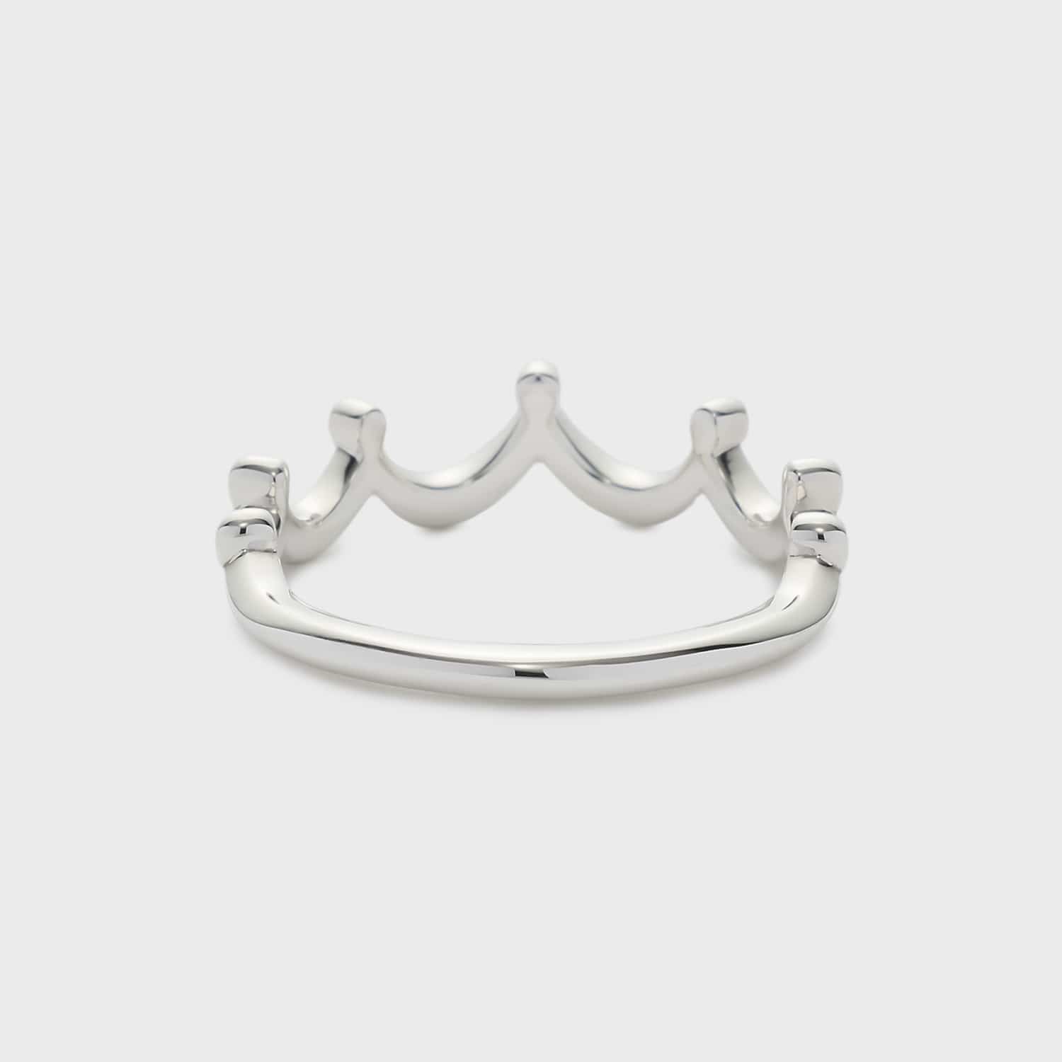 シルバークラウンピンキーリング｜ピンキーリング｜ノジェス 公式