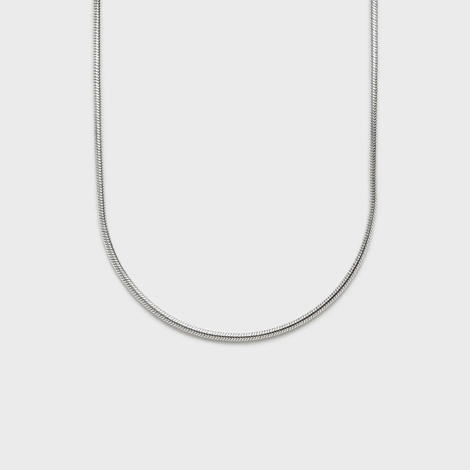 シルバーチェーンネックレス（38㎝）｜ネックチェーン｜ノジェス 公式