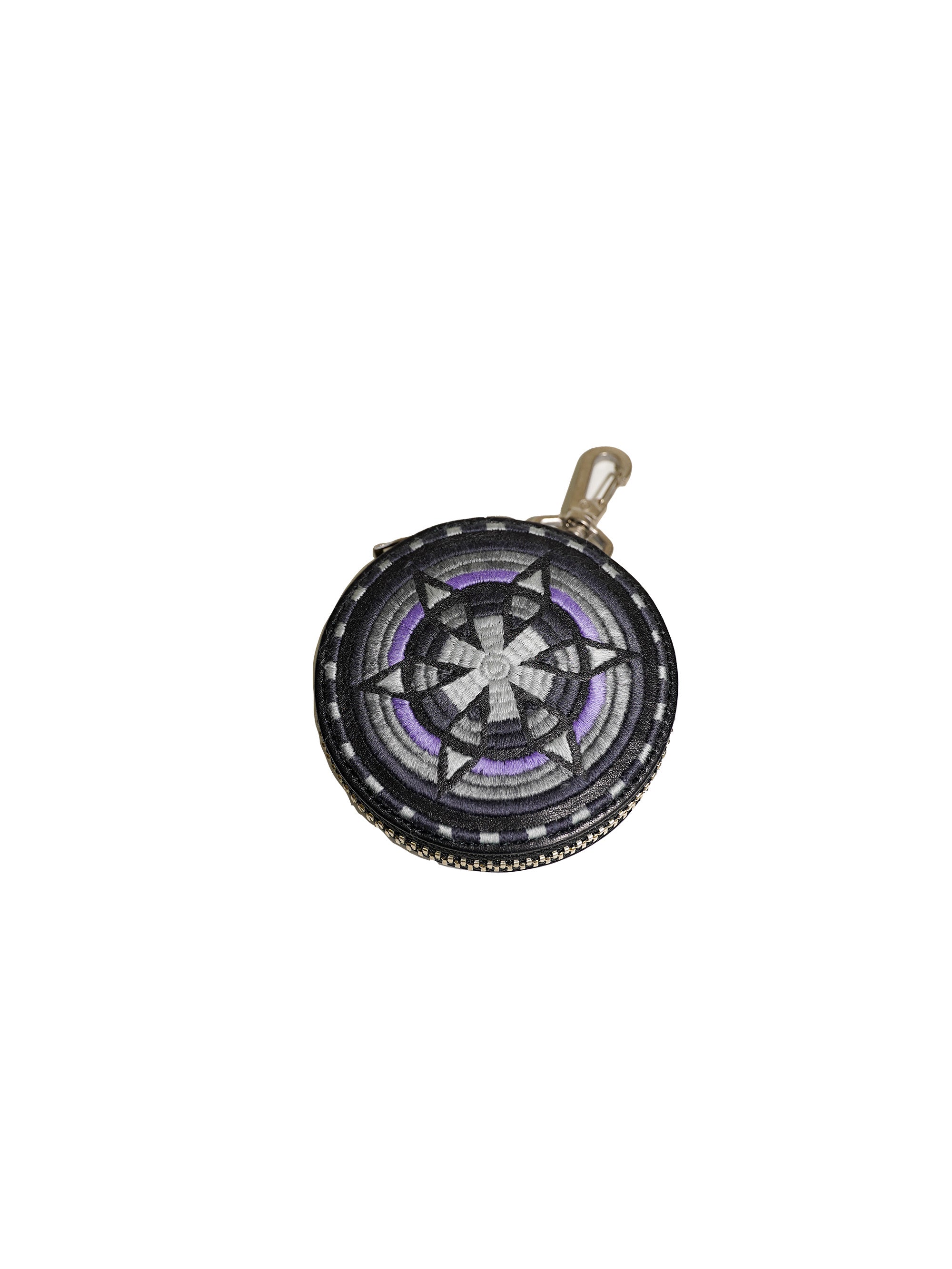 el conductorH x blackmeans LEATHER CIRCLE POUCH コインケース