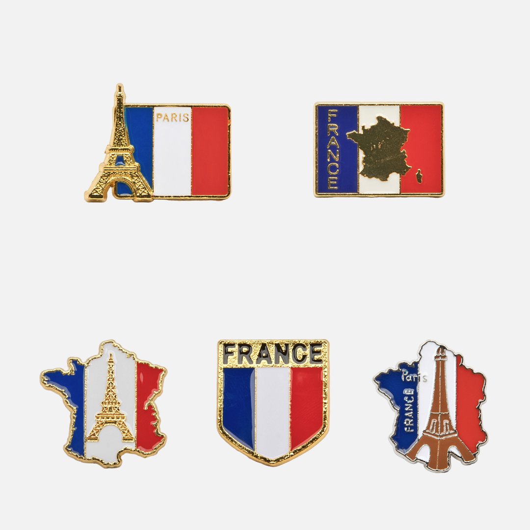 Nordace フランスピンバッジセット