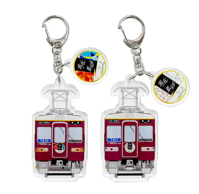 7200×2Rラッピング列車「茜音・藍彩」導入1周年｜ファンページ｜鉄道