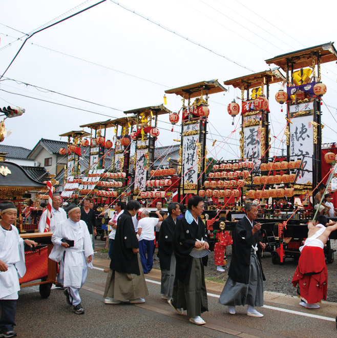 正院キリコ祭り - 日本遺産「灯り舞う半島 能登 〜熱狂のキリコ祭り