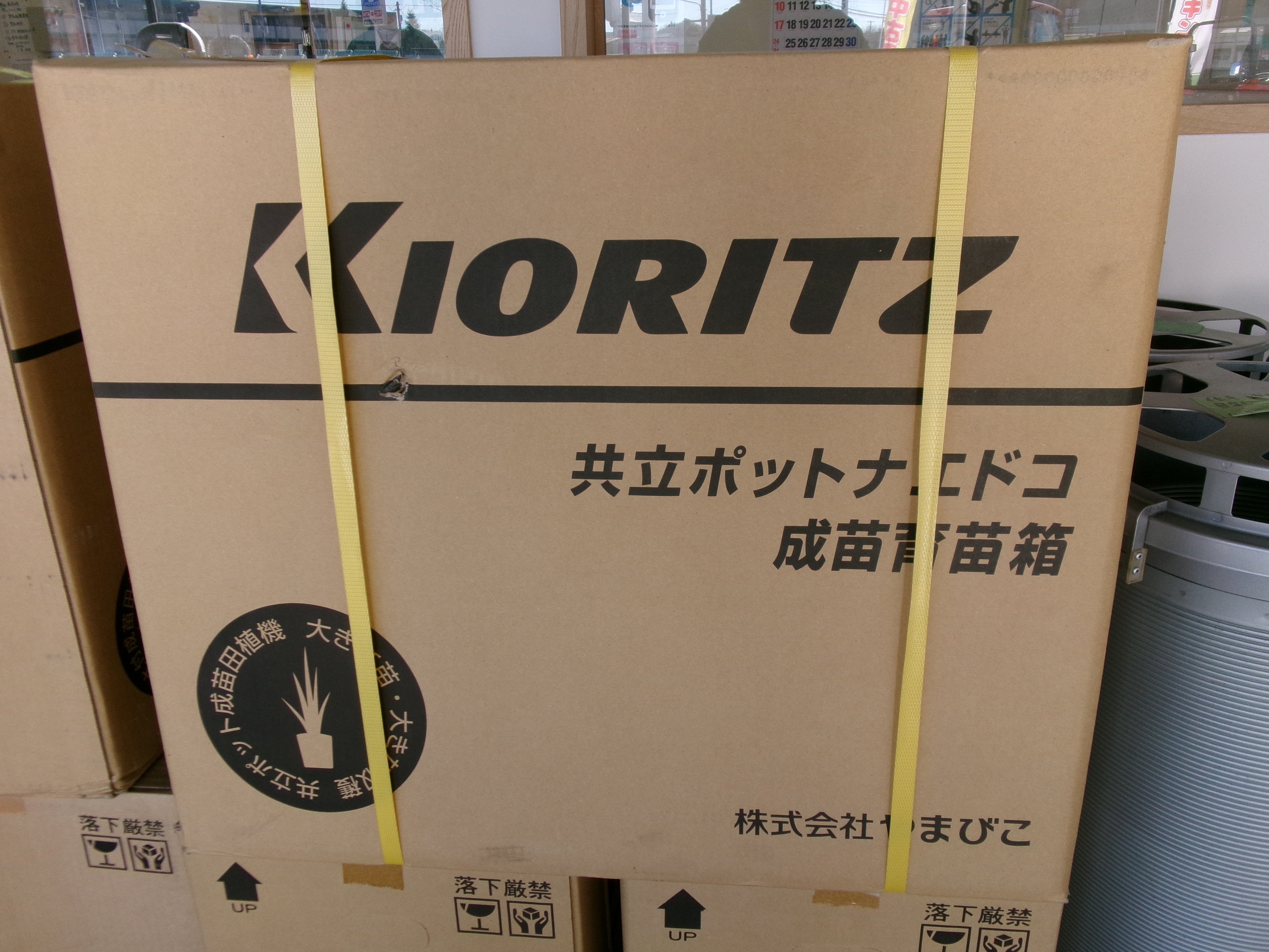 未使用箱入り】共立 ポット苗用 成苗育苗箱① 448穴 30枚入 – 農キング
