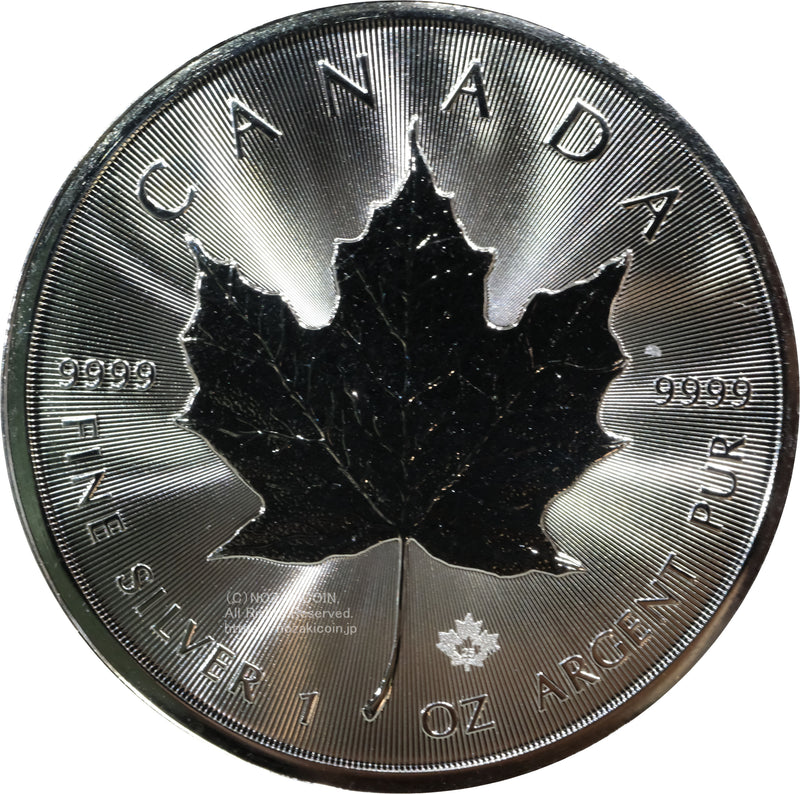 カナダ メイプルリーフ銀貨 2025年 5ドル – 野崎コイン