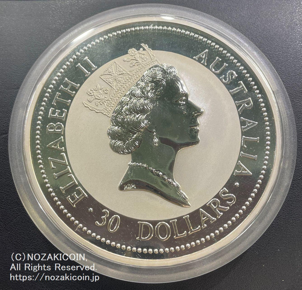 オーストラリア 1kg 30ドル純銀貨 カワセミ1995年 – 野崎コイン