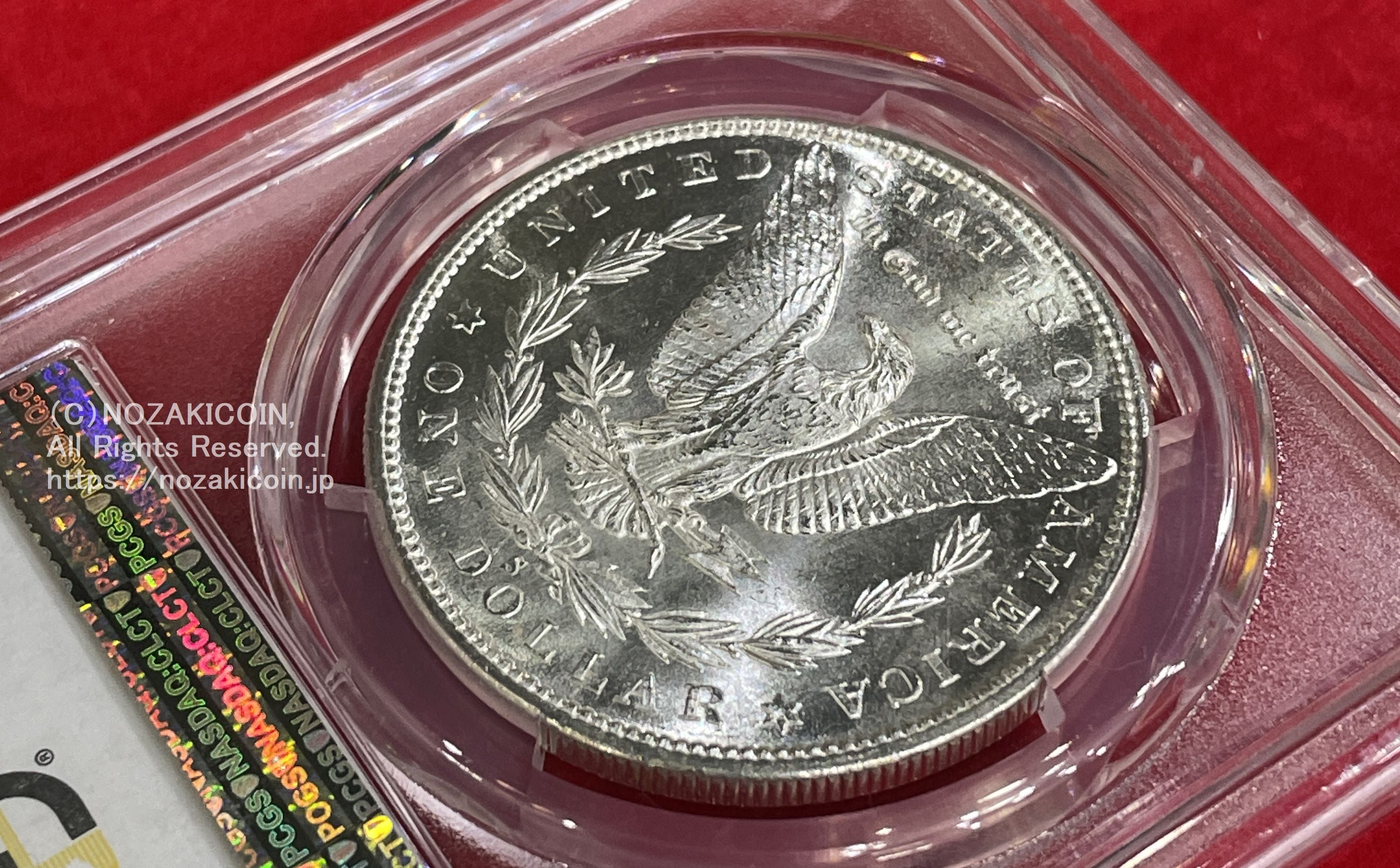 アメリカ 1ドル銀貨 1880年S PCGS MS66 748 – 野崎コイン