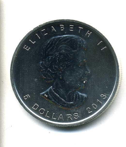 カナダ 5ドル メイプル リーフ銀貨1995 1996 5ドル カナダ 銀貨 1