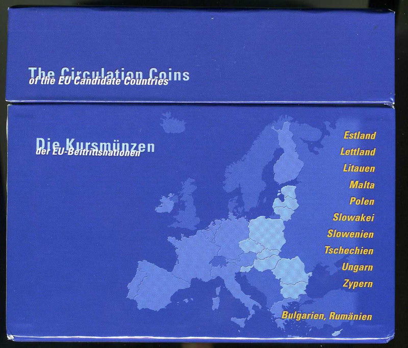 ユーロ加盟国10カ国 ユーロ前のラストコインセット – 野崎コイン