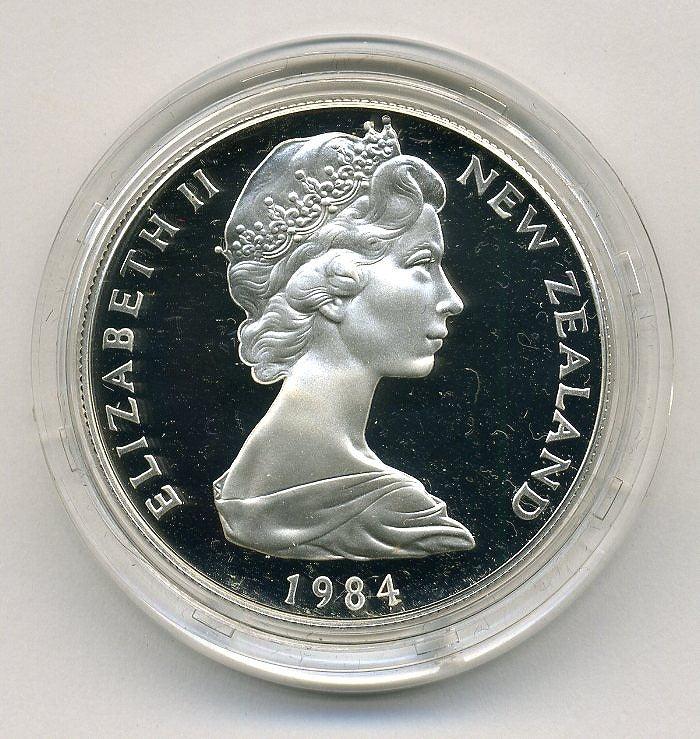 ニュージーランド 1ドルプルーフ銀貨 1984年 – 野崎コイン