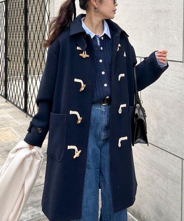 GEVACO】メルトンダッフルコート（4-0332-6-28-004）｜fredy emue