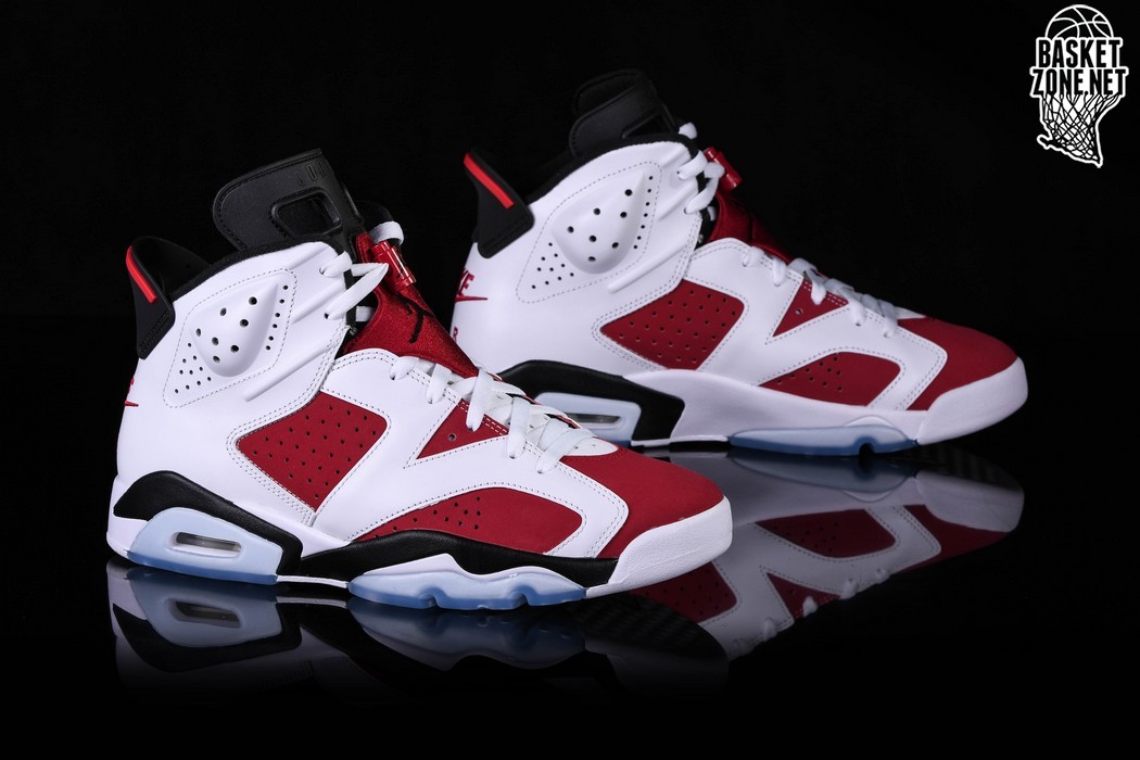 NIKE AIR JORDAN 6 RETRO CARMINE 2021 price $232.50 | Basketzone.net