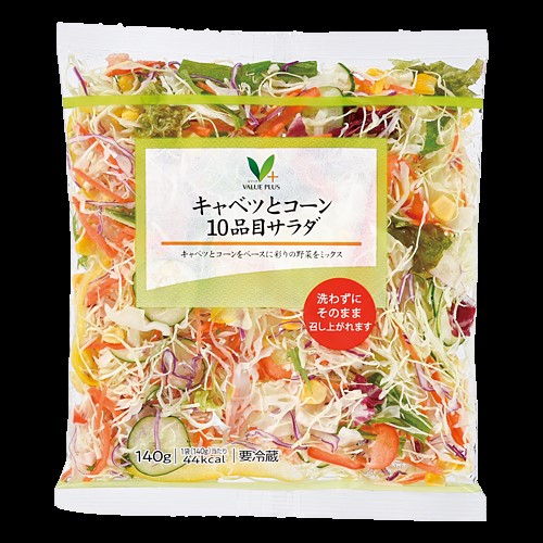 Vマーク キャベツとコーン10品目サラダ 1パック: 野菜 | 東急ストア